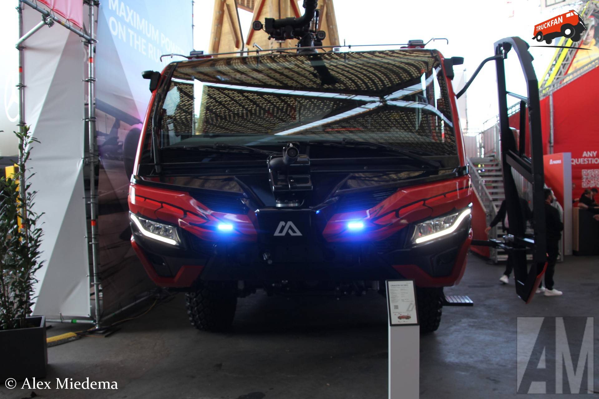 Magirus Dragon X6 crashtender op Interschutz 2026