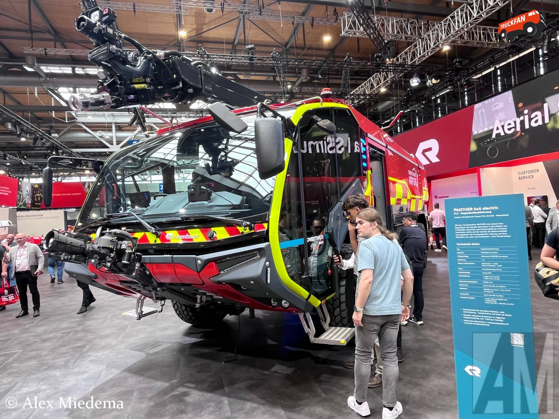 Rosenbauer Panther 6x6 electric voor Nieuw-Zeeland 