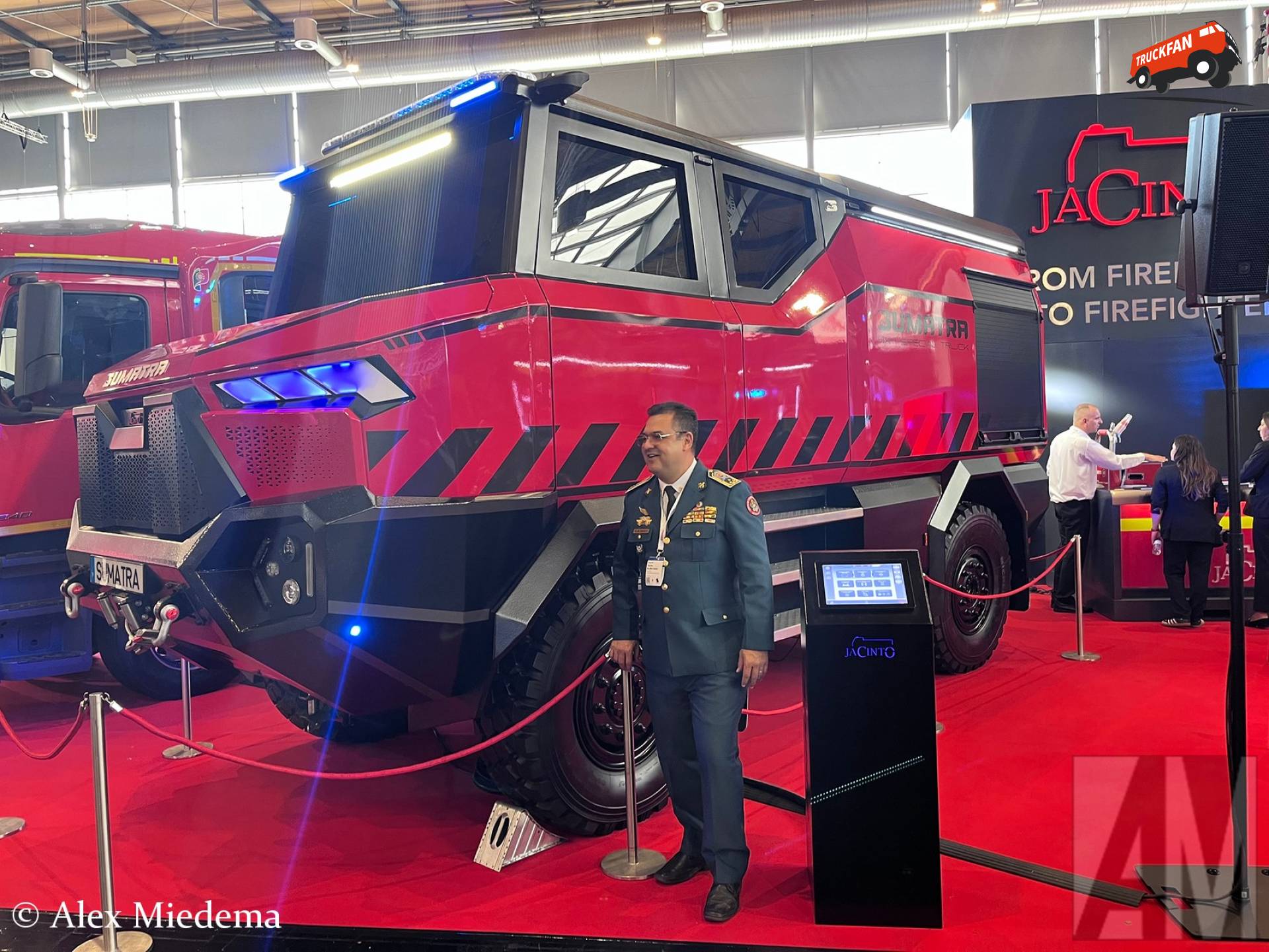 Jacinto Sumatra machine op Interschutz 2026