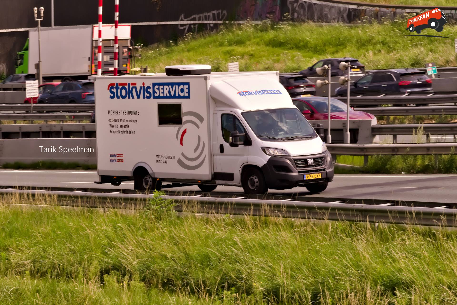 Fiat Ducato V-56-DXH Mobiele testruimte