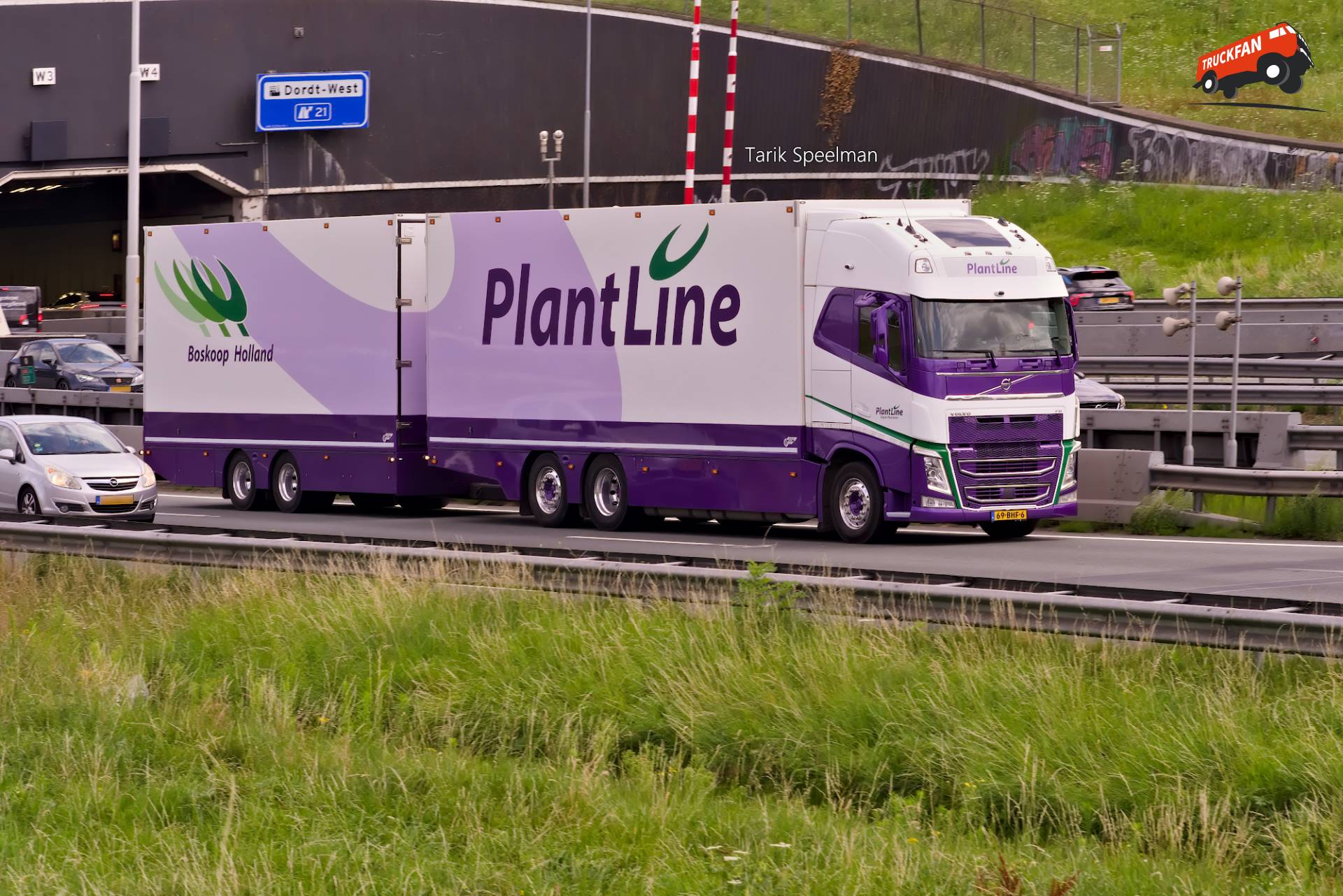 Volvo FH 4th Gen vrachtwagen met kenteken 69-BHF-6