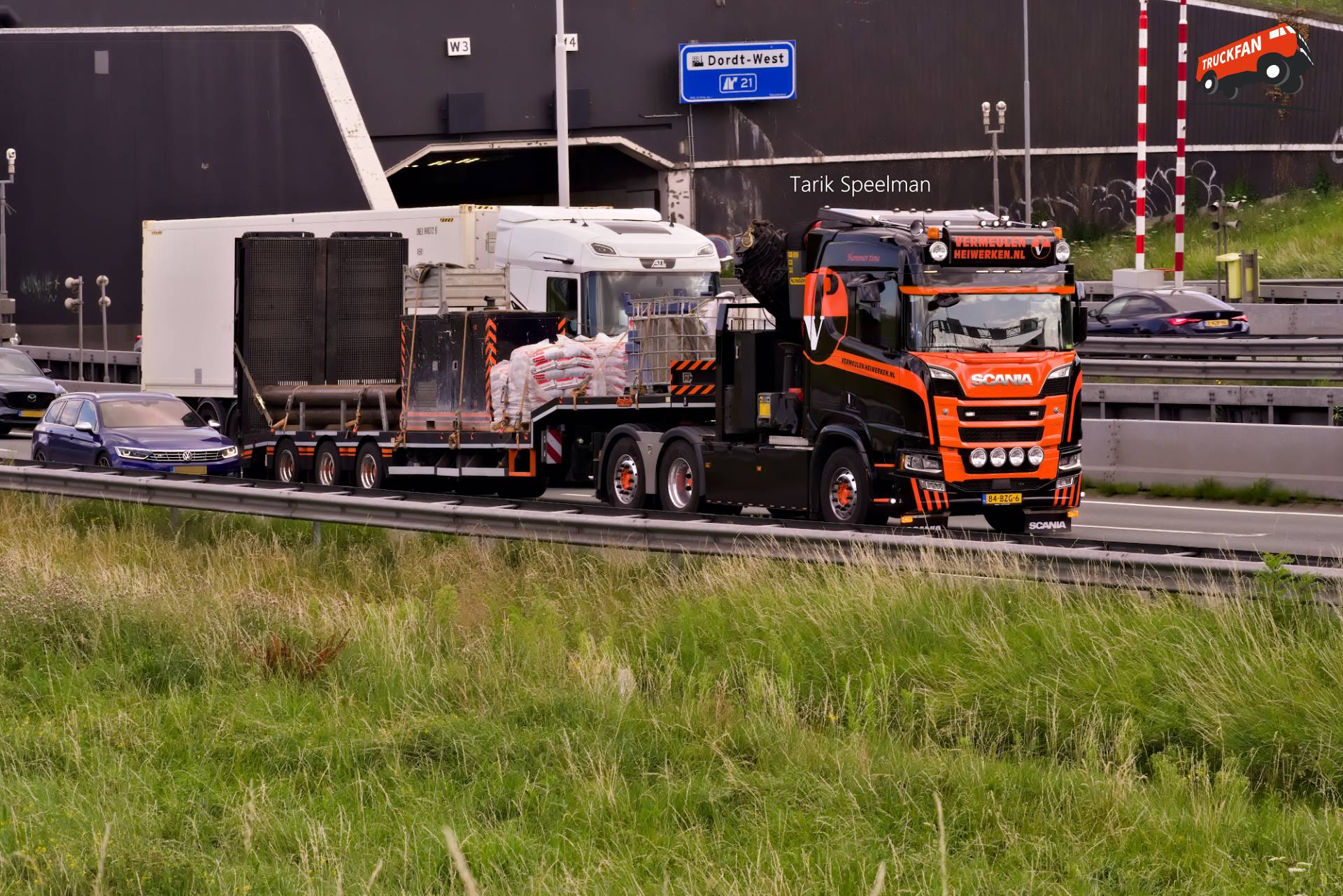 Scania R580 vrachtwagen met kenteken 84-BZG-6