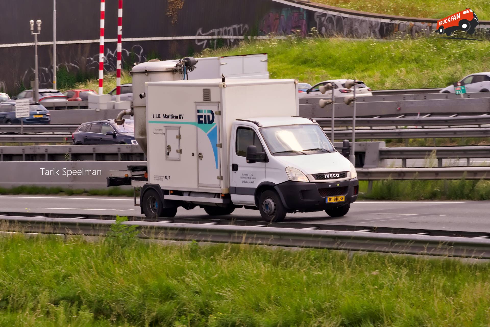 Iveco Daily vrachtwagen met kenteken 81-BDL-8