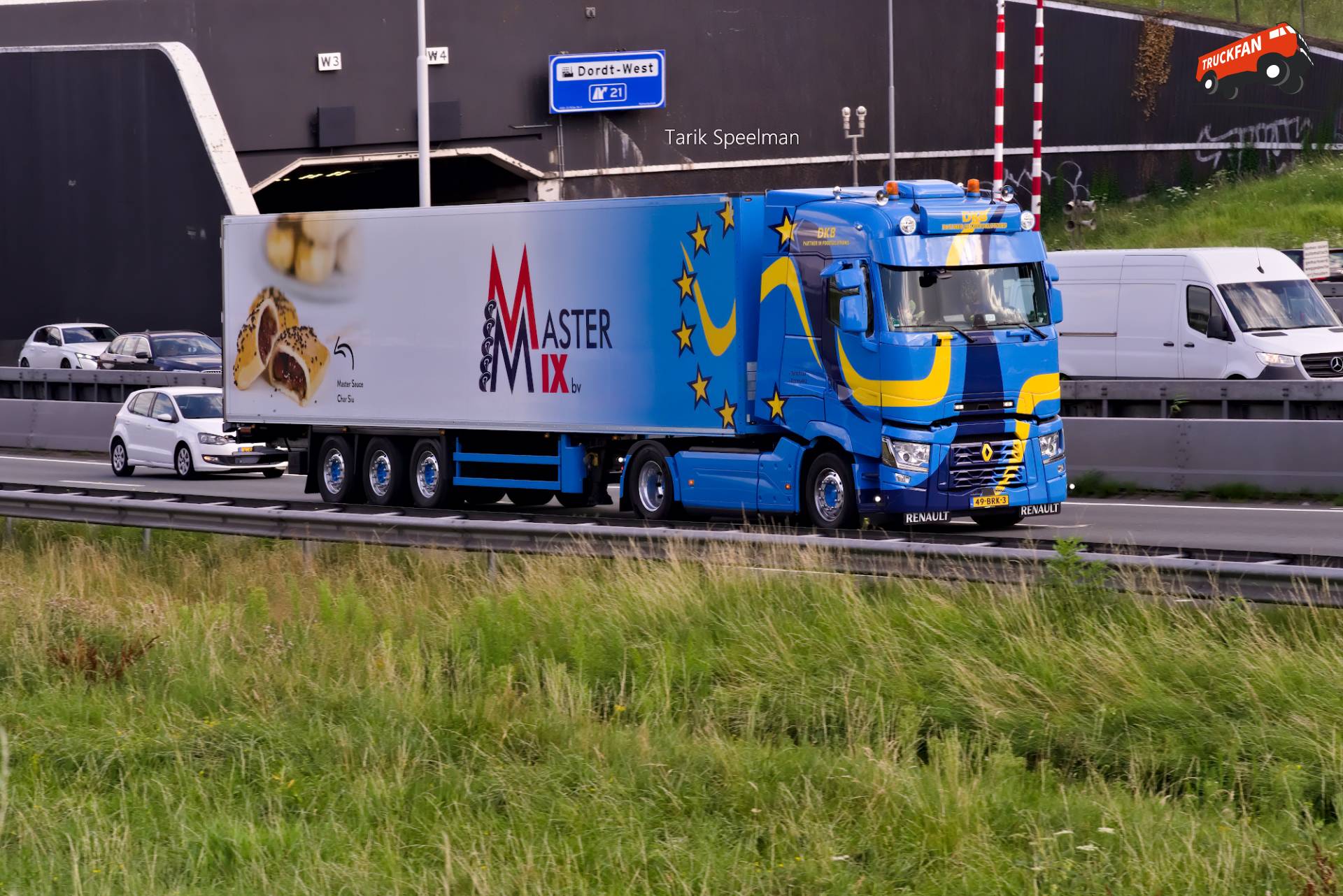 Renault T-Serie vrachtwagen van DKB Foodsolutions