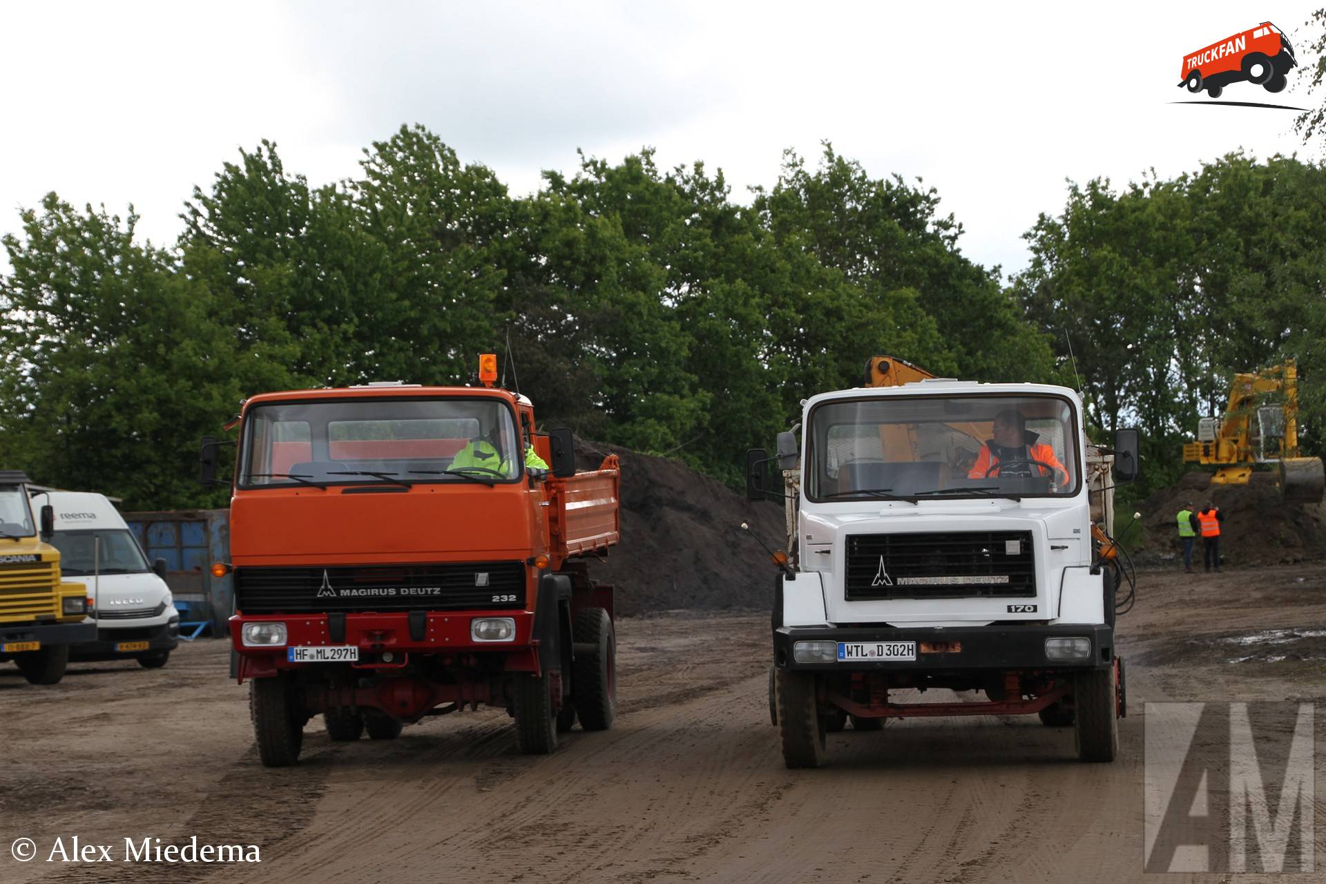 Magirus-Deutz 232 en 170D15 bij Higro Markelo 2026