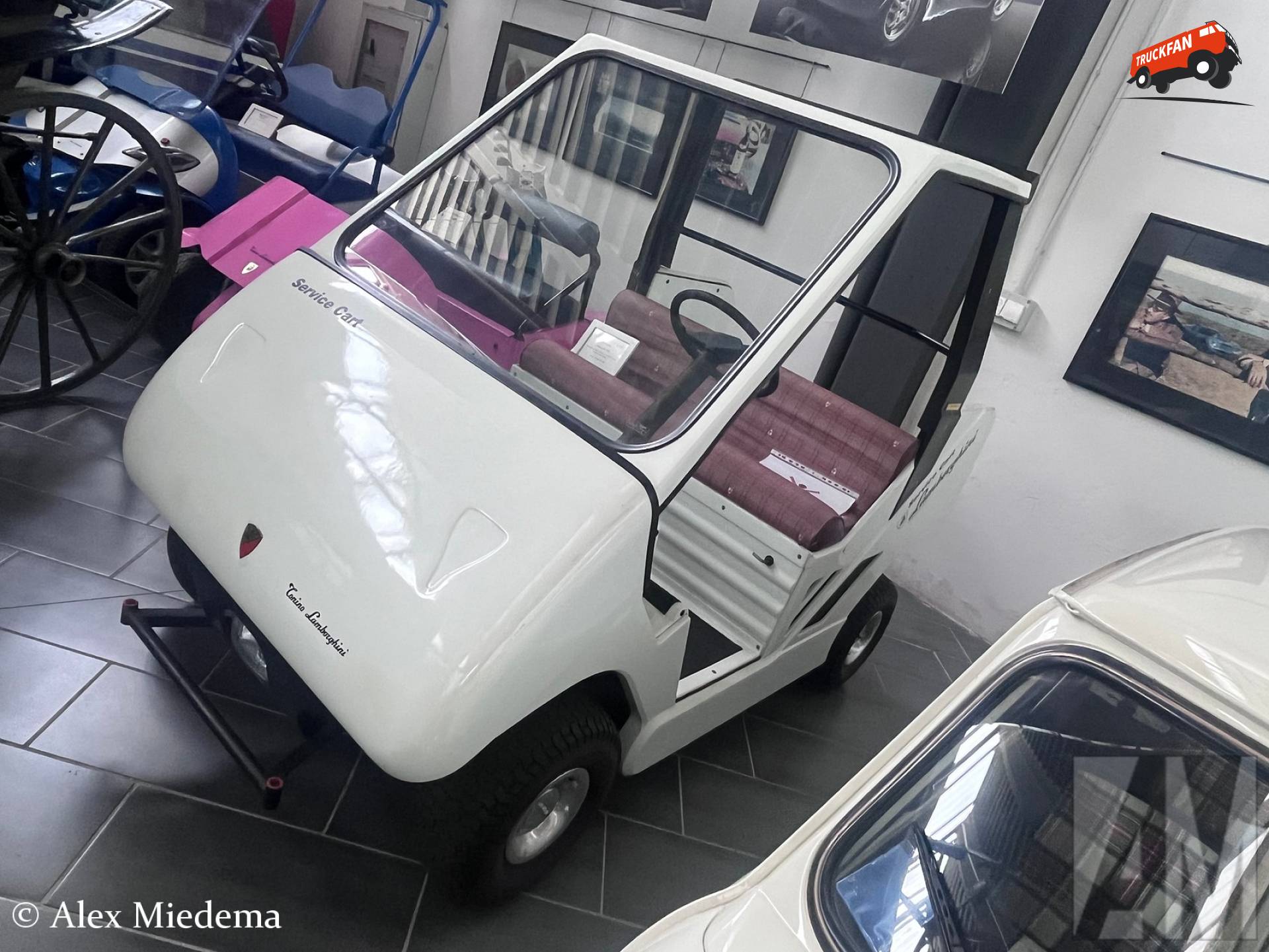 Prototype Tractor Golf Cart at Museo Ferruccio Lamborghini
