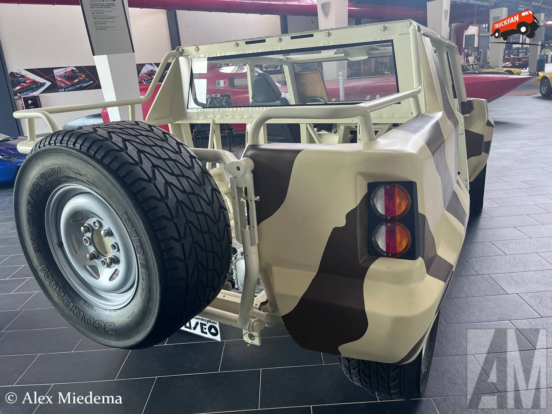 Lamborghini LM002 in Museo Ferruccio Lamborghini
