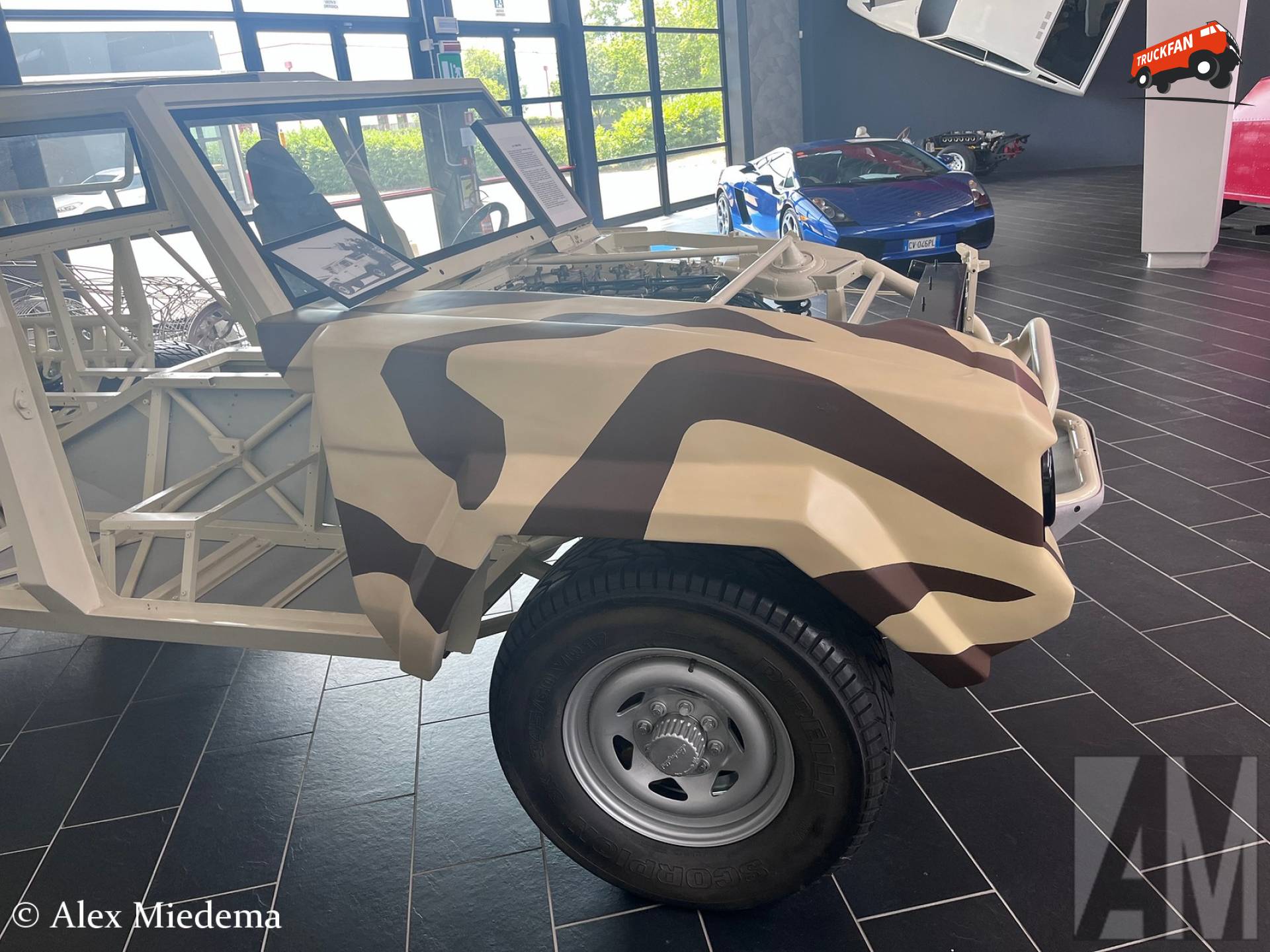 Lamborghini LM002 in Museo Ferruccio Lamborghini