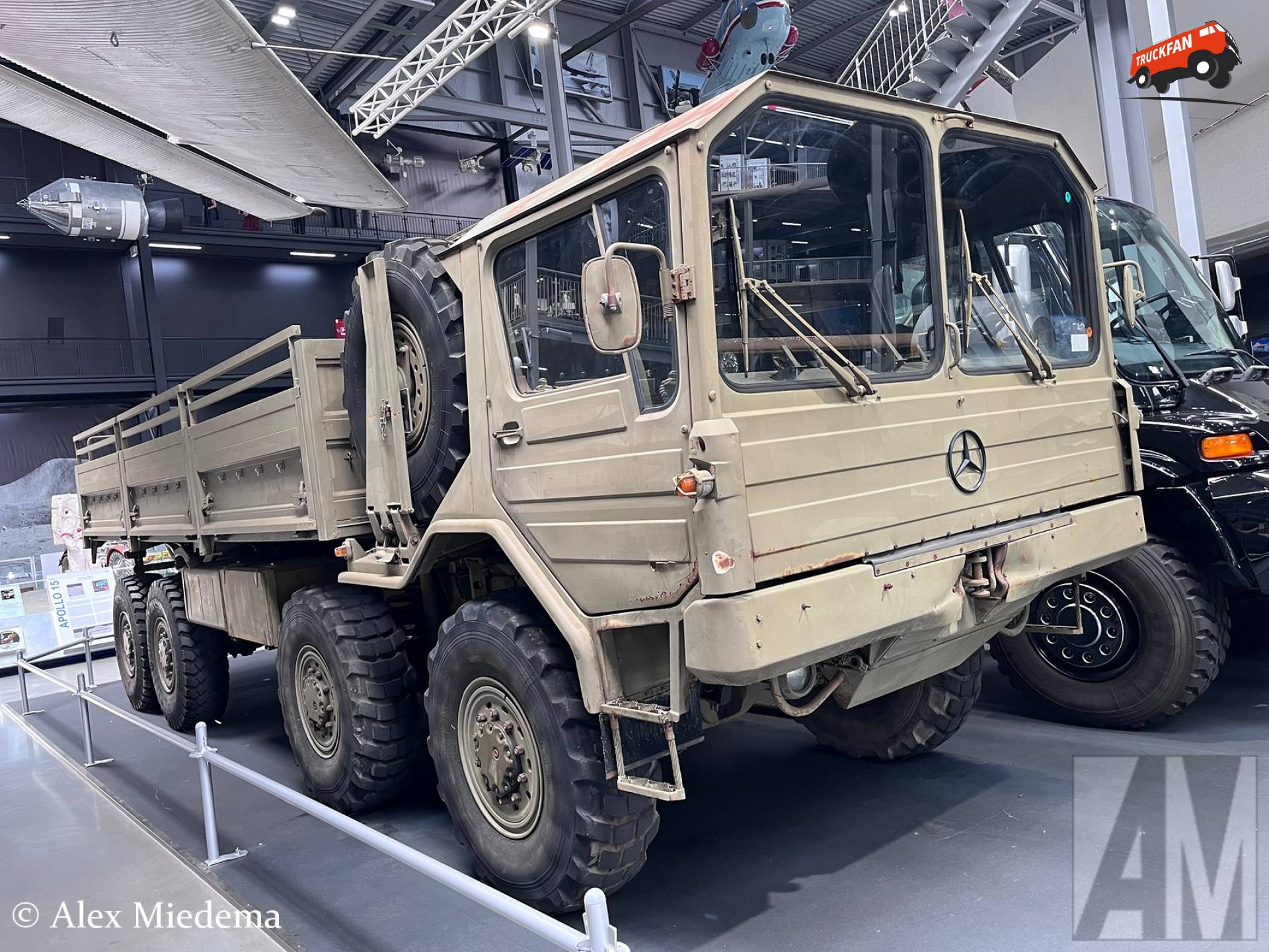 Prototype Mercedes-Benz truck in Technik Museum Speyer