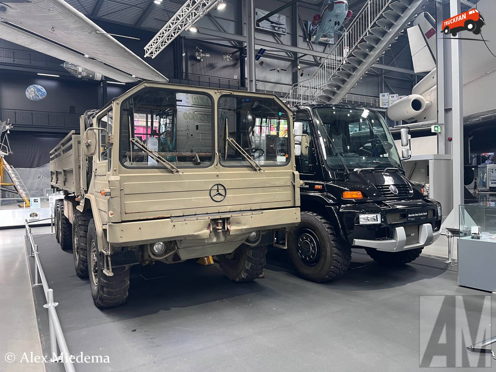 Mercedes-Benz LG 497 prototype truck in Technik Museum Speyer