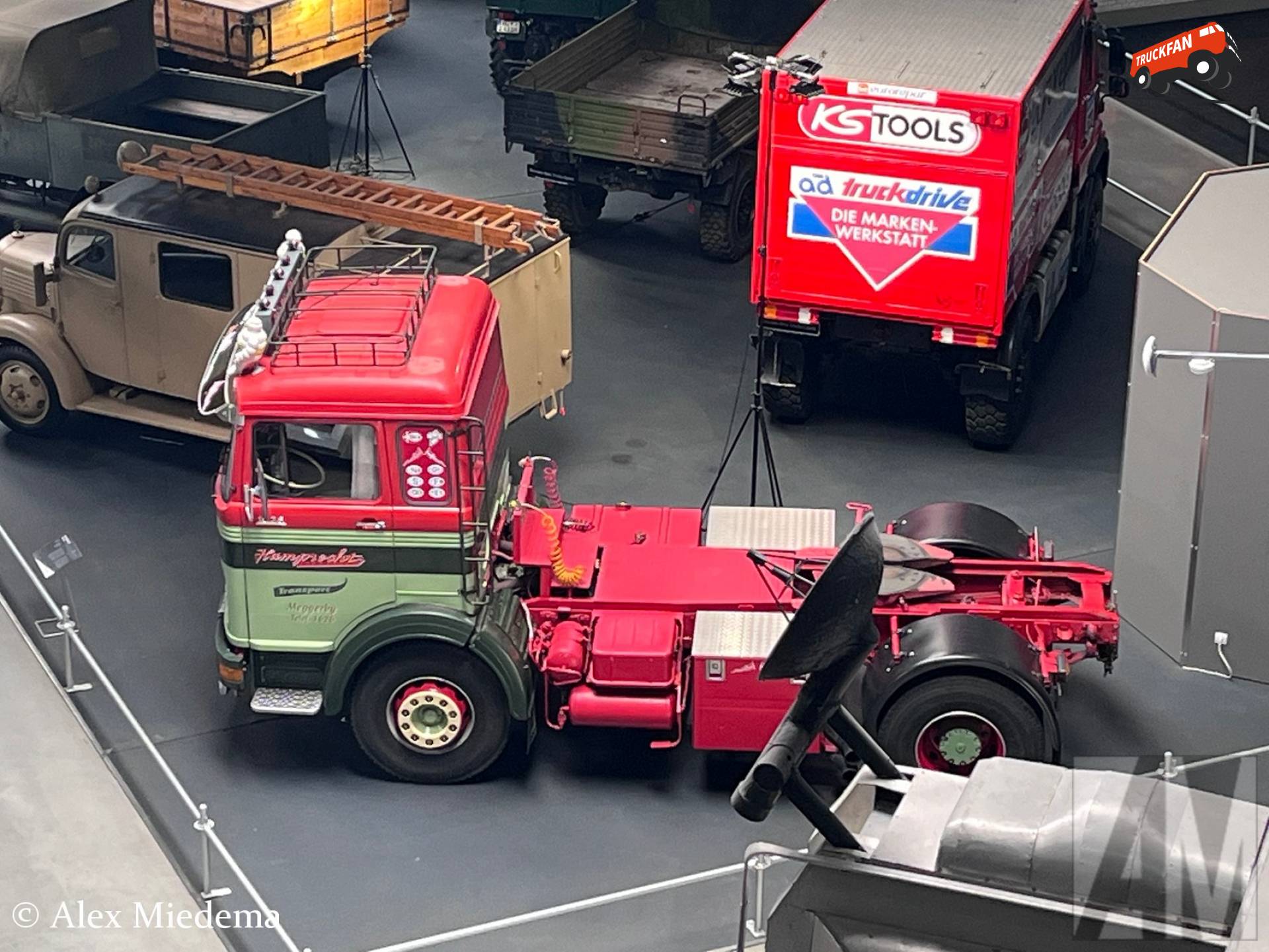 Mercedes-Benz LPS 1626 truck in Technik Museum Speyer