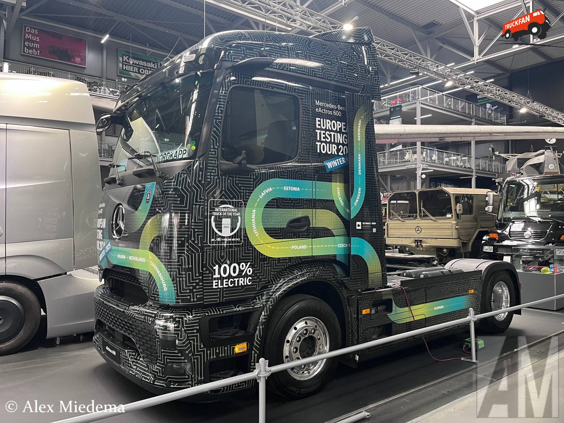 Mercedes-Benz eActros 600 in Technik Museum Speyer