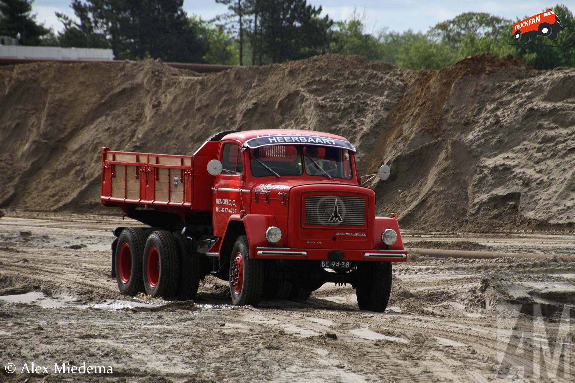 Magirus-Deutz Saturn 150D21 6x6 AK Kipper