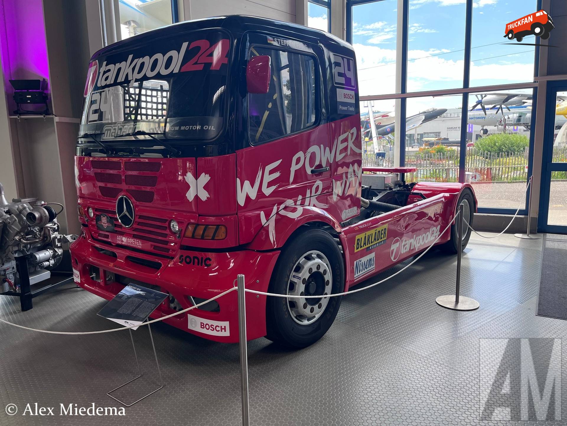 Mercedes-Benz Atego Super Race Truck in Technik Museum