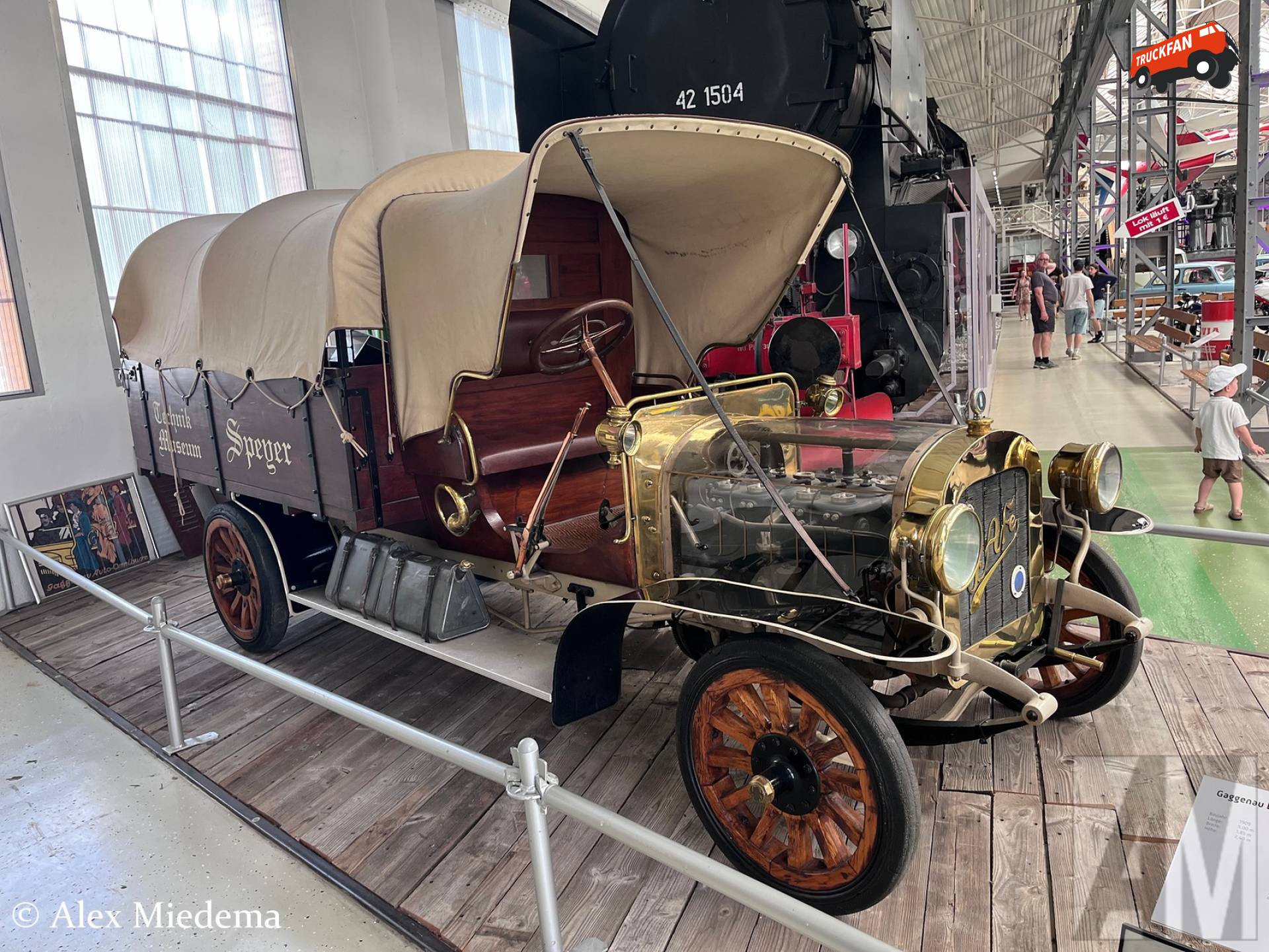SAF Gaggenau truck from 1909 in Technik Museum Speyer