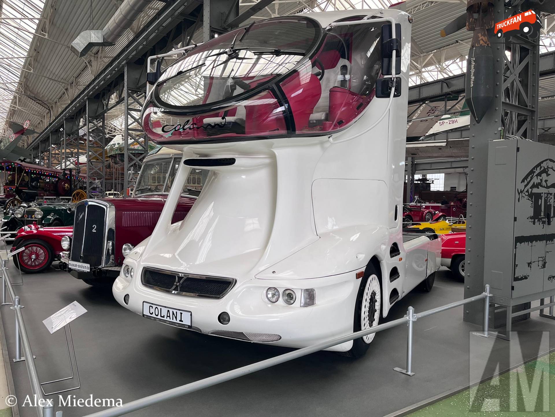 Colani showtruck in Technik Museum Speyer