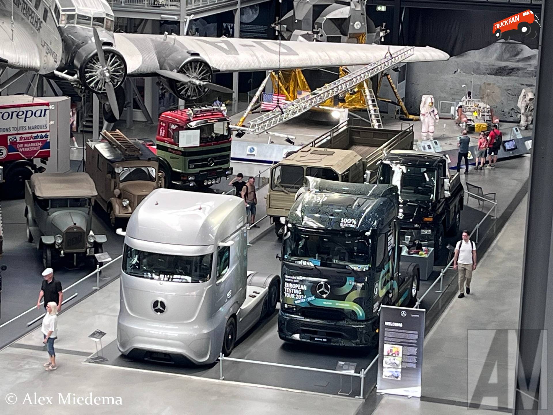Mercedes-Benz FT 2025 and eActros at Legends on Wheels Exhibition
