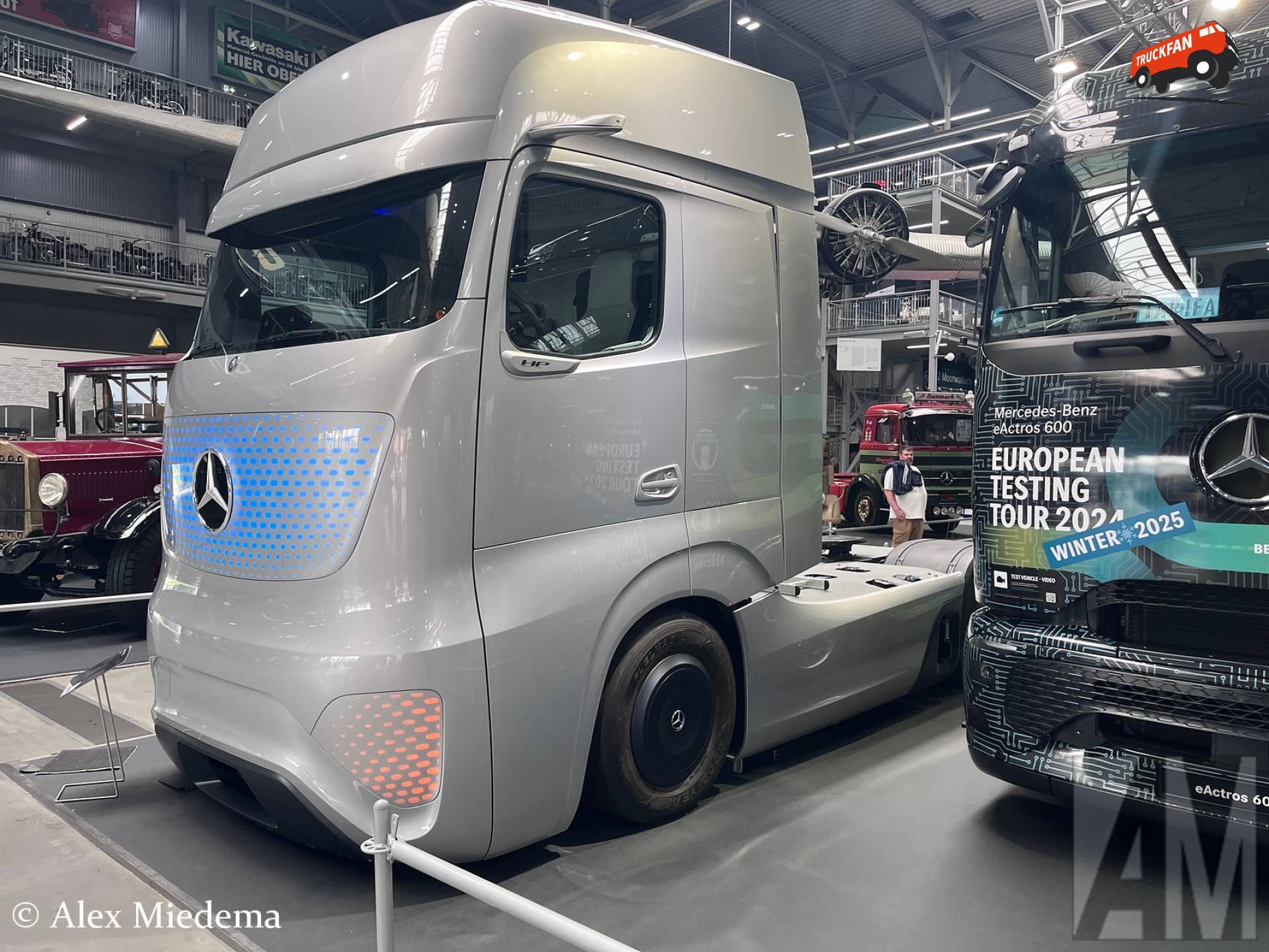 Mercedes-Benz Future Truck 2025 in Technik Museum Speyer