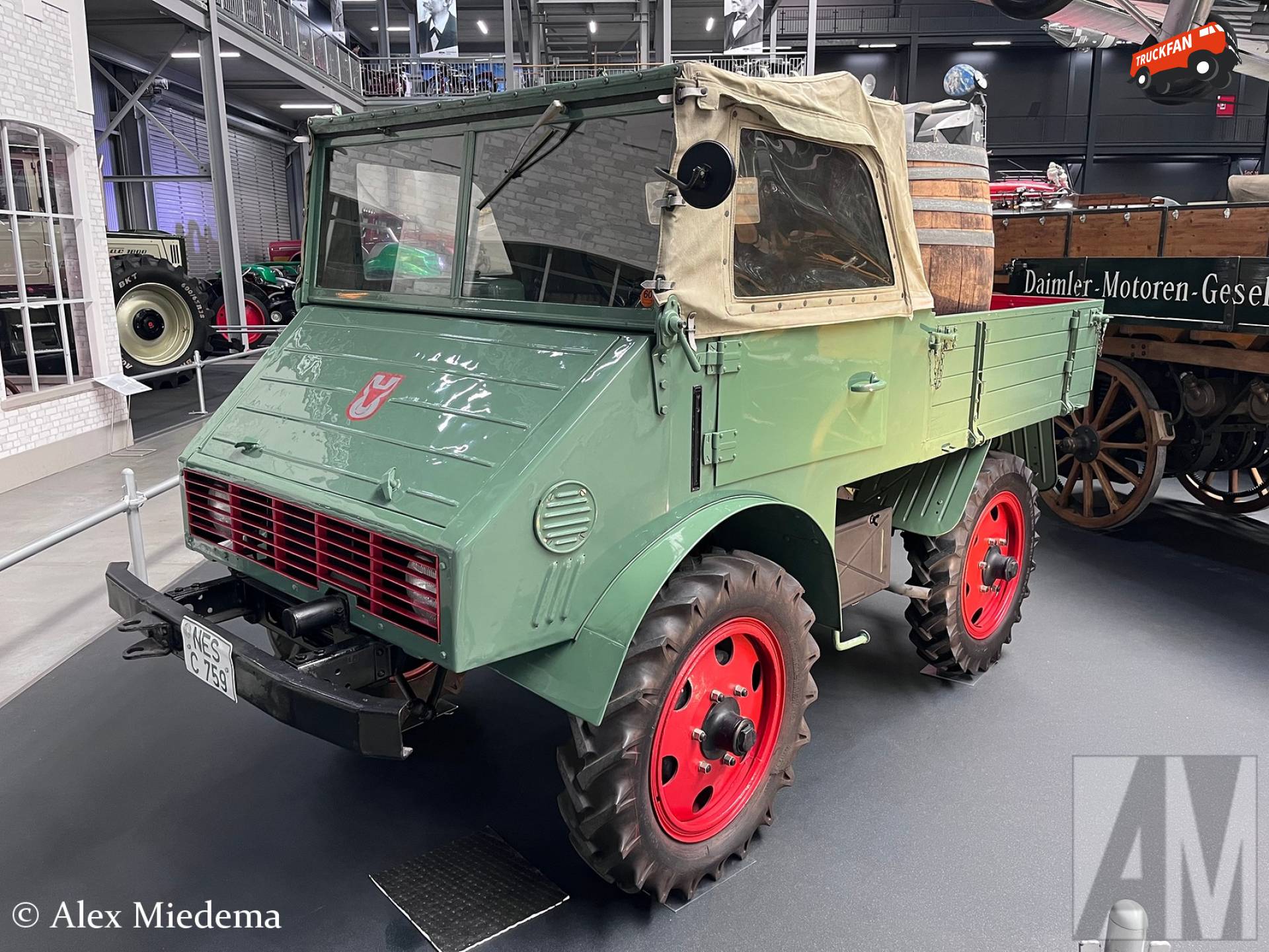 Unimog tweede prototype van Erhard & Söhne uit 1946