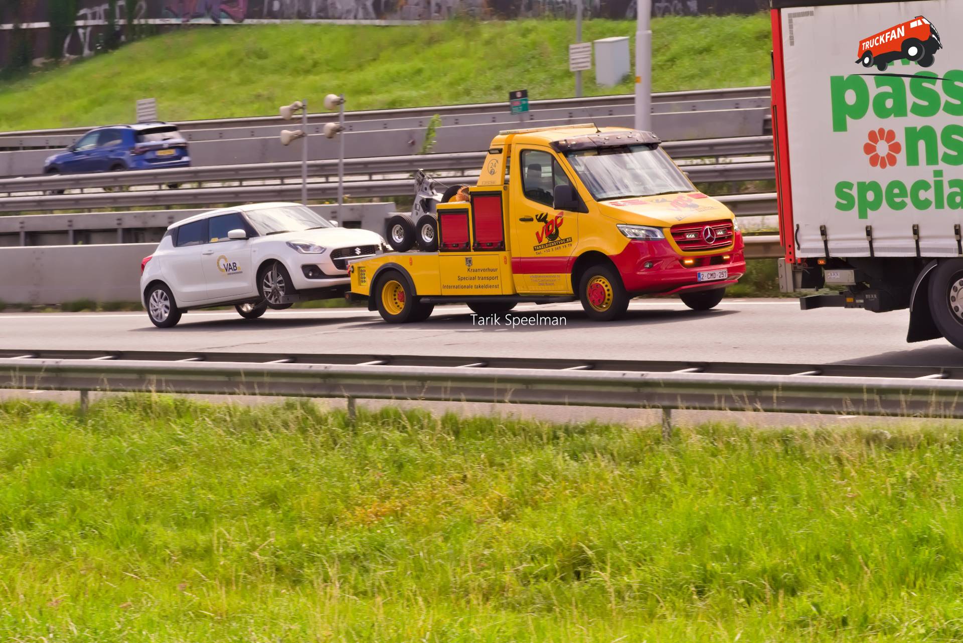 Mercedes-Benz Sprinter bergingsvoertuig op A16