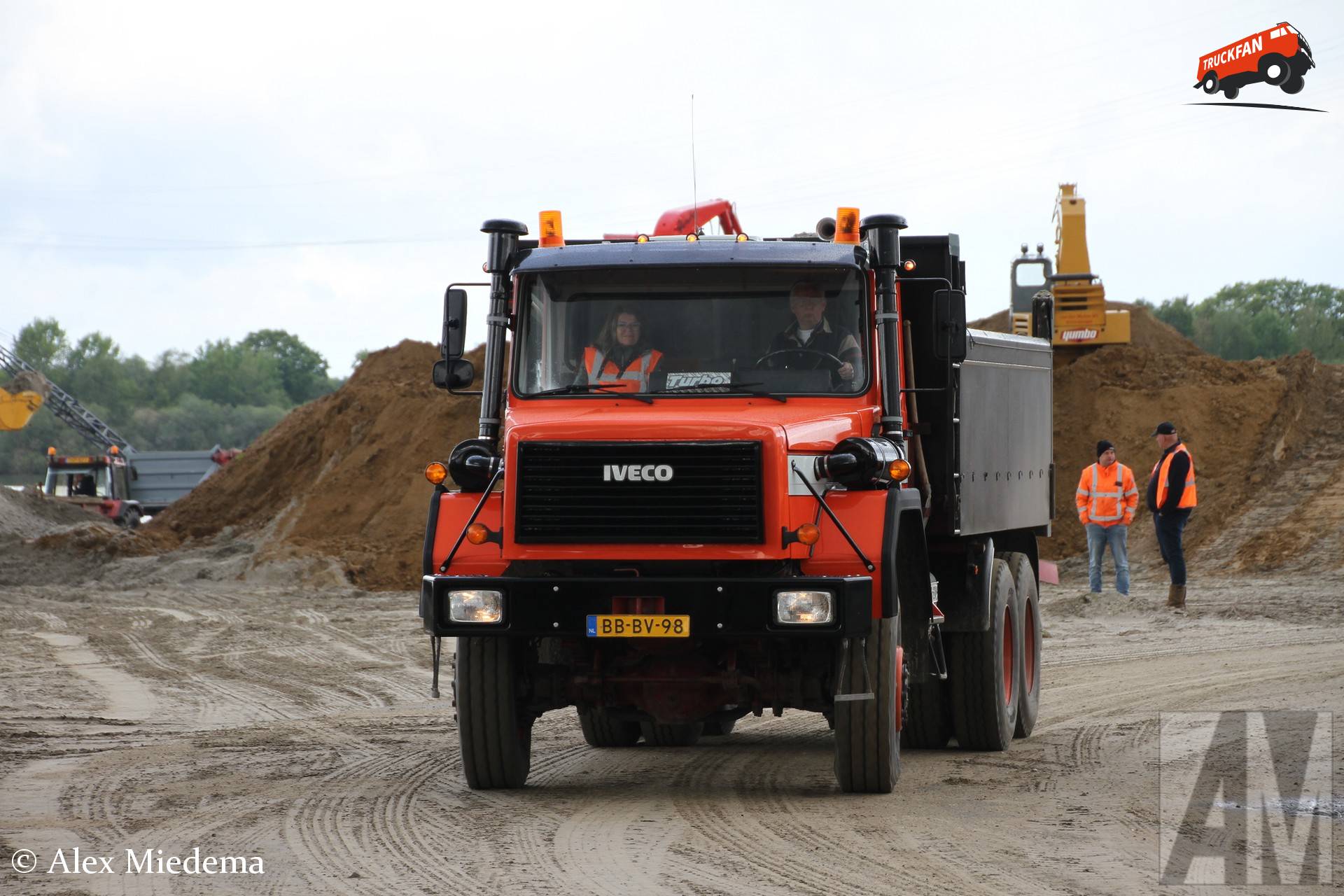 Iveco Turbo torpedo vehicle at Zandput De Dormelaar