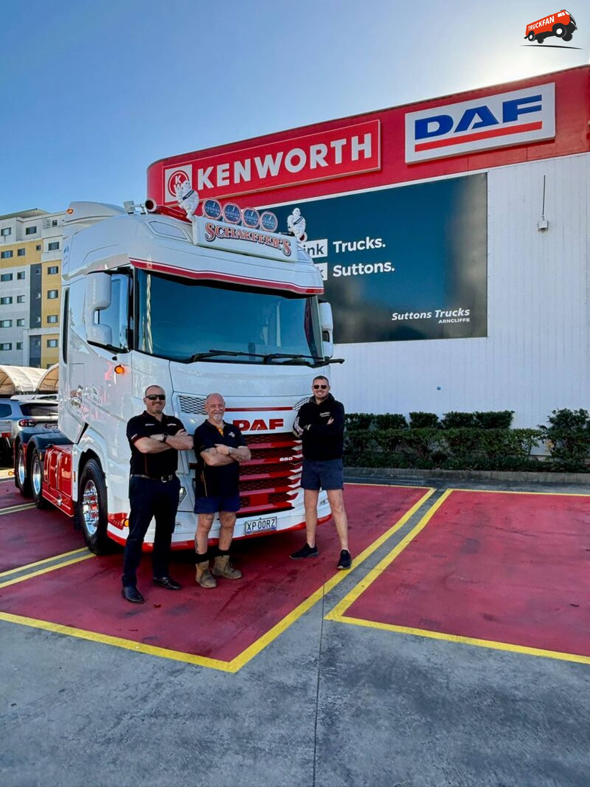 DAF XG660 Truck Delivery at Suttons Kenworth & DAF
