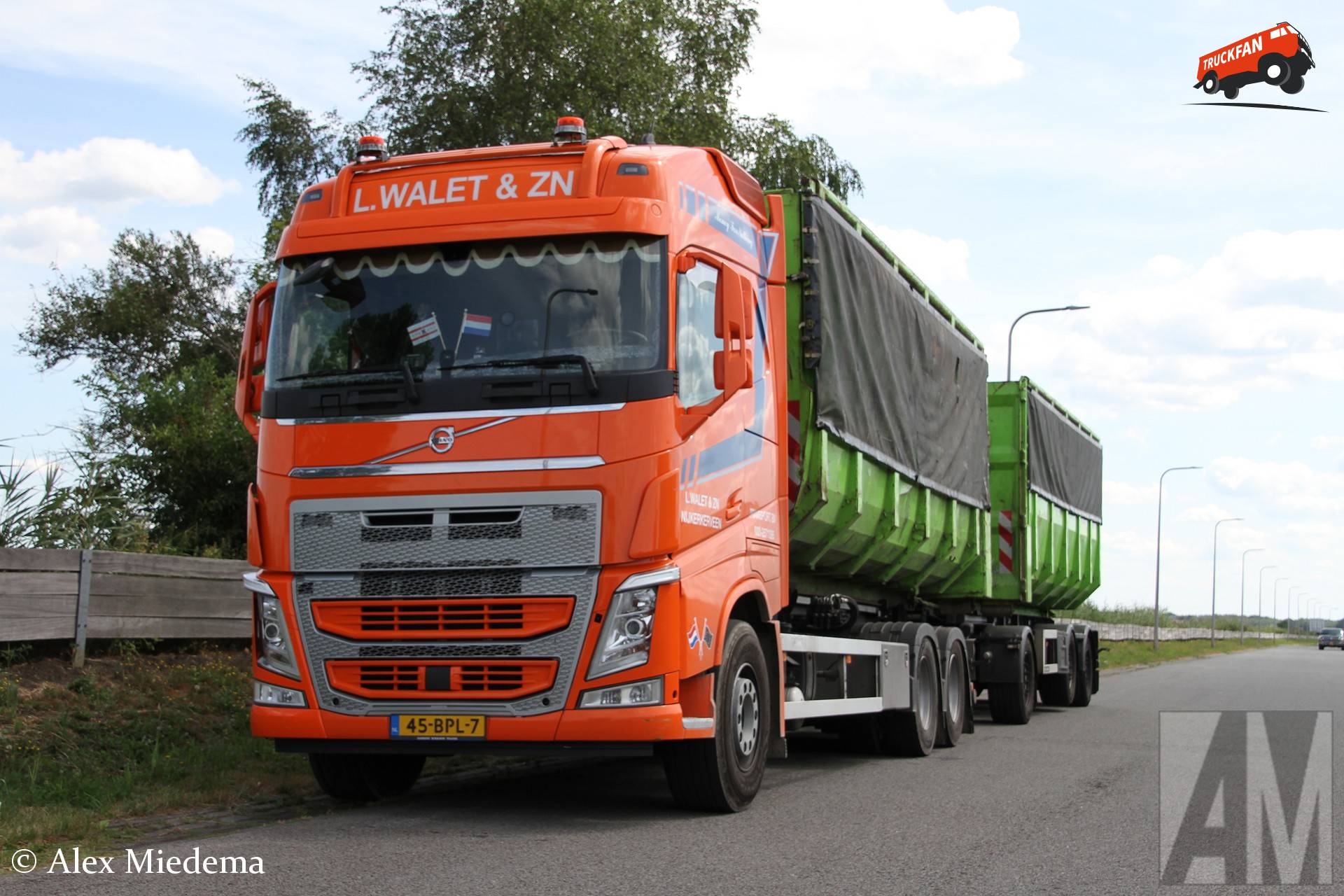 Volvo FH 4e generatie truck van Walet