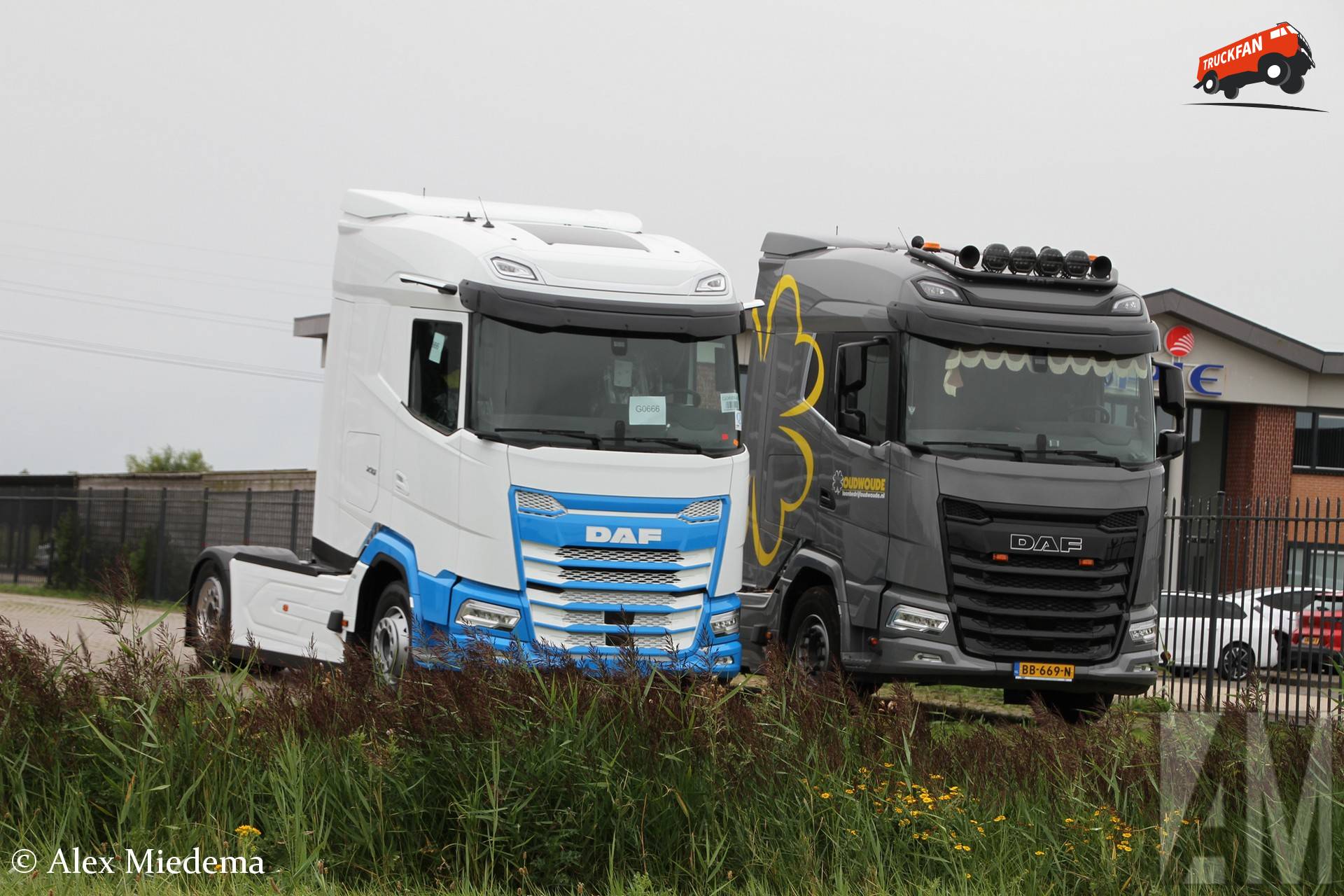 DAF XG truck at BSF Leeuwarden