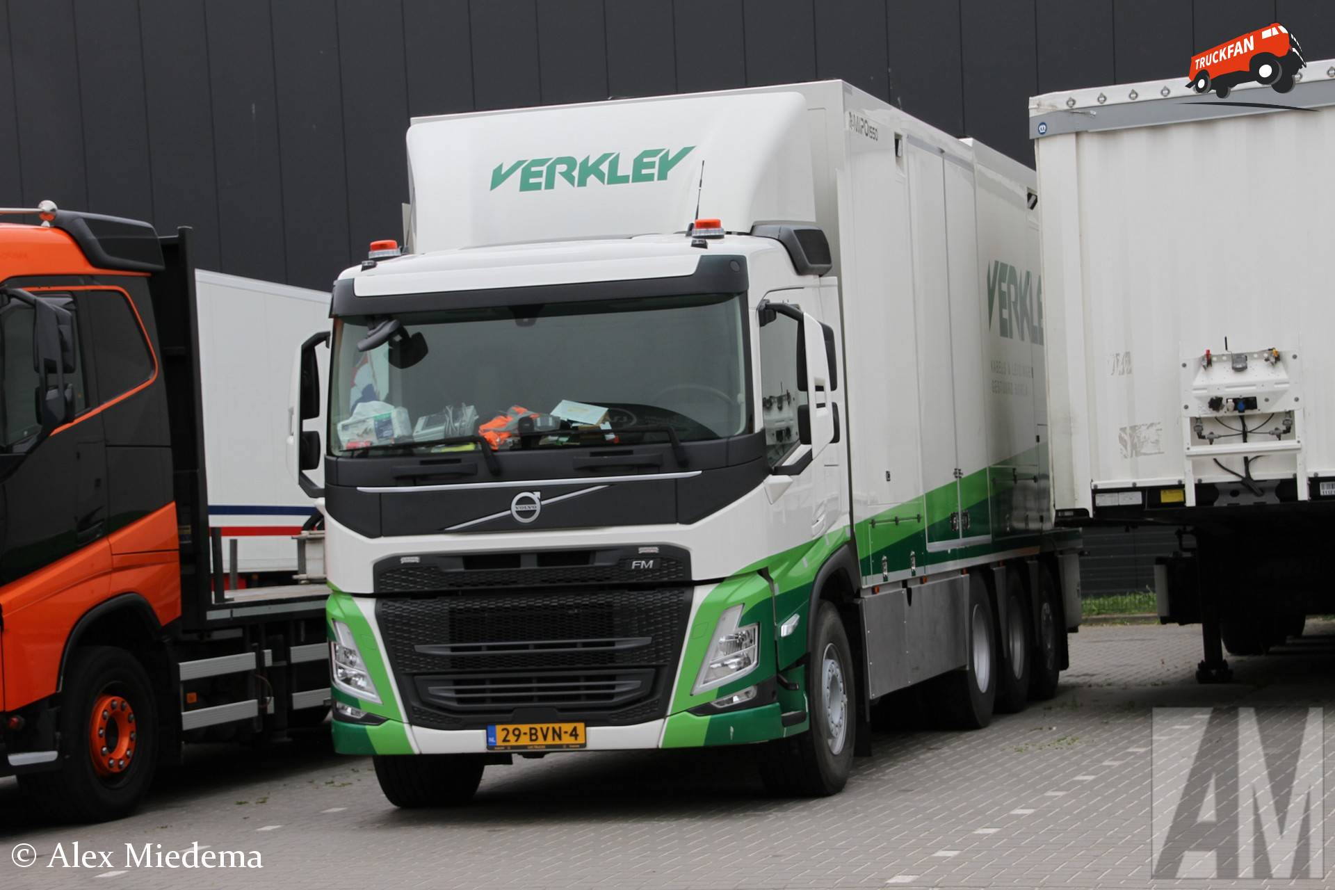 Verkley B.V. Volvo FM truck with license 29-BVN-4