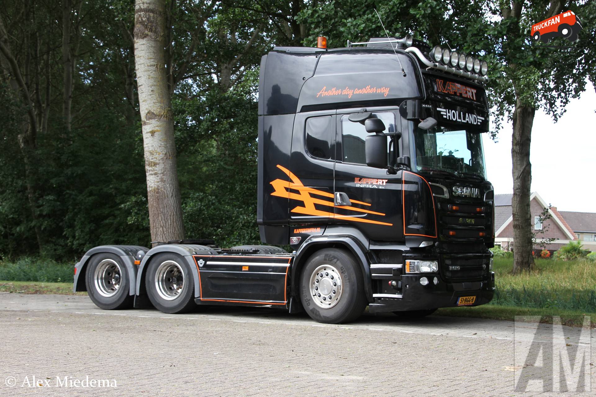 Kappert Infra Scania R520 with license 51-BGG-8