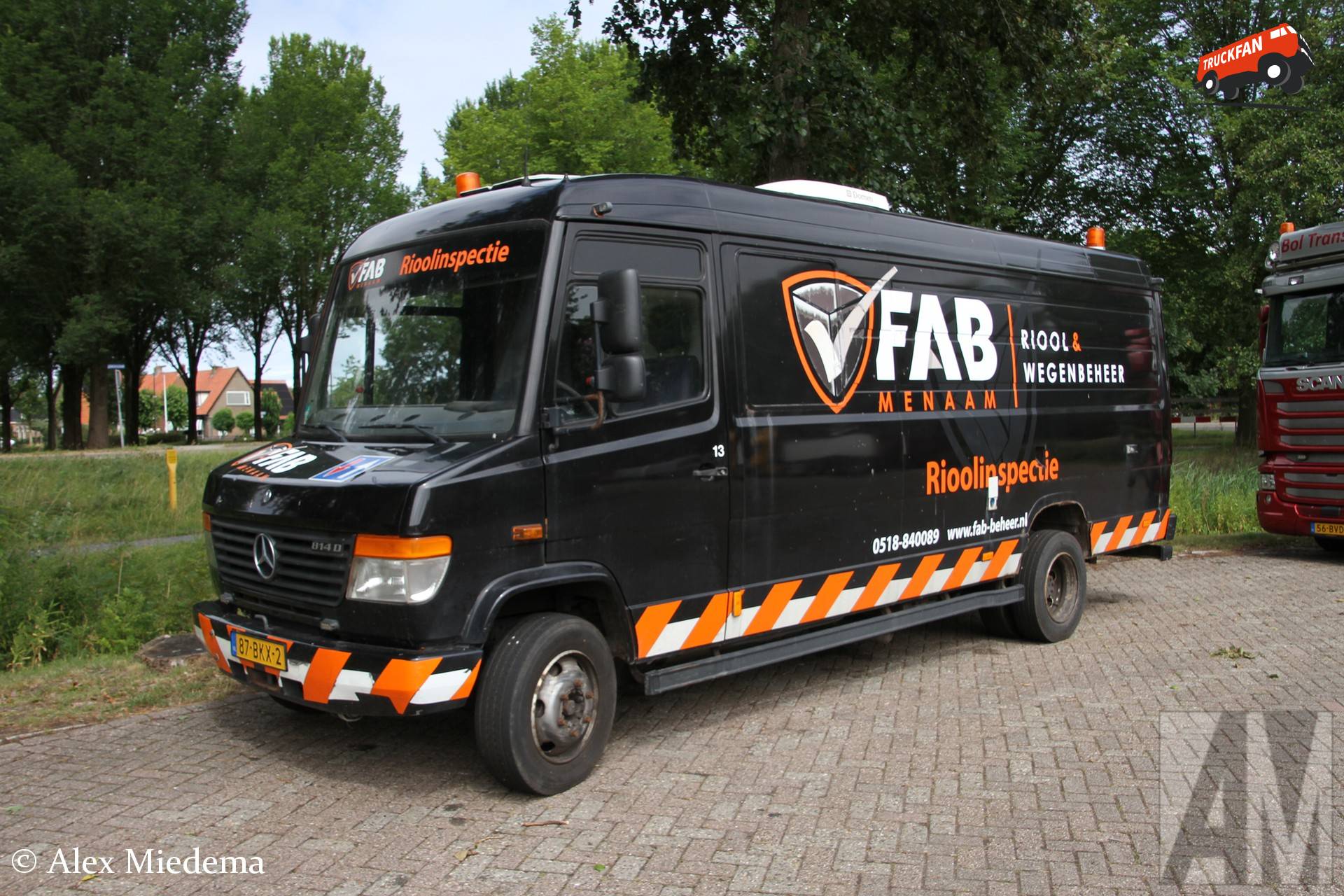 Mercedes-Benz Vario 814D voor rioolinspectie