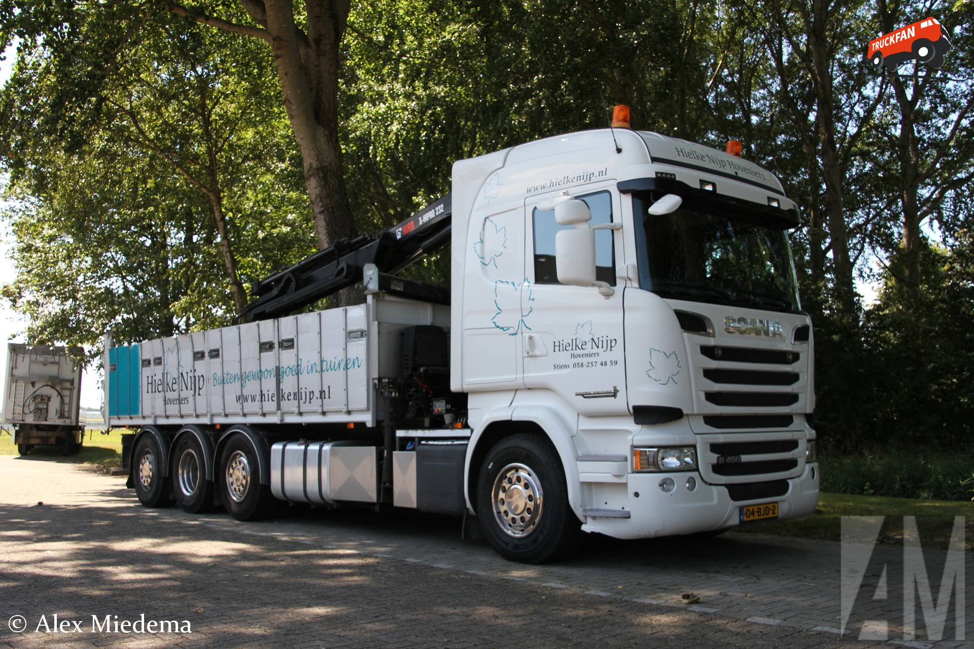 Scania R450 owned by Hielke Nijp