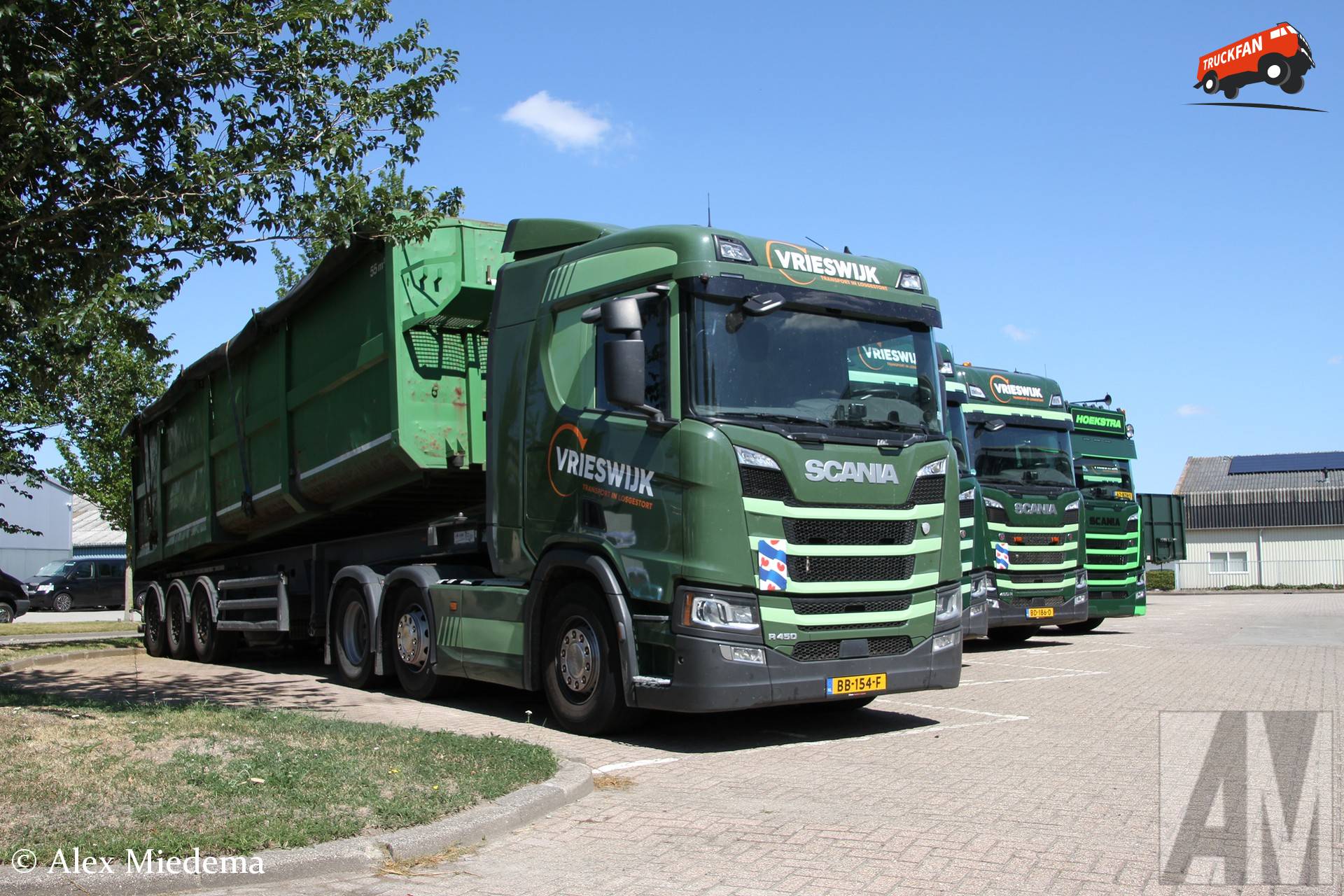 Vrieswijk Minnertsga Scania R450 Voertuig