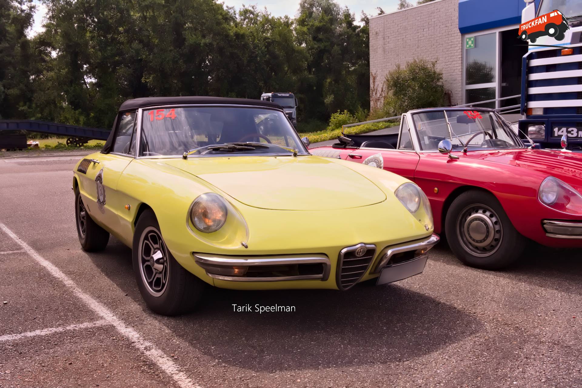 Alfa Romeo Spider bij PK Trucks