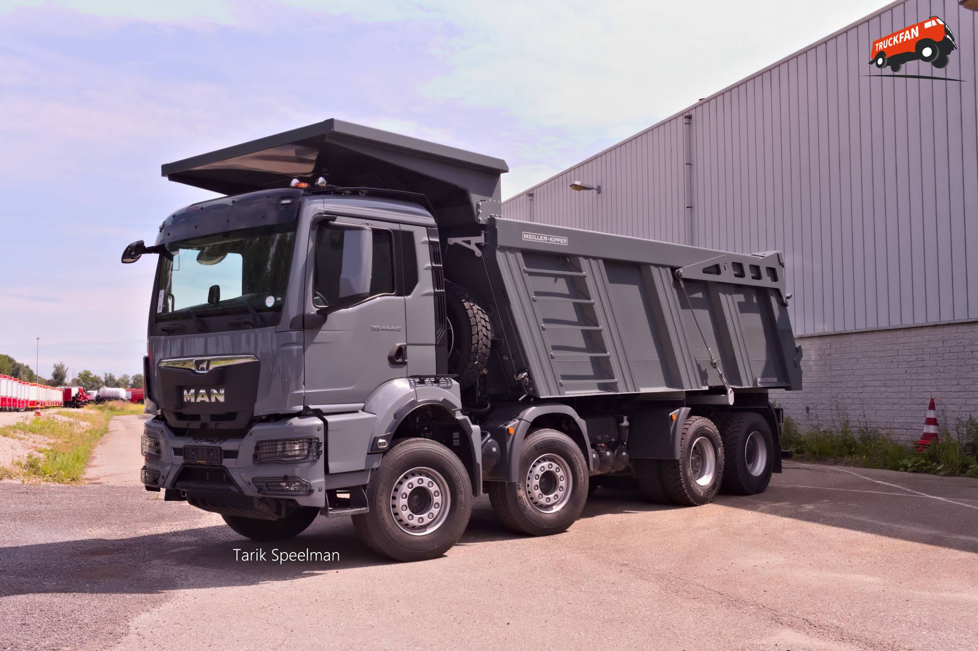 MAN TGS 3rd Gen met Meiller kipper bij PK Trucks