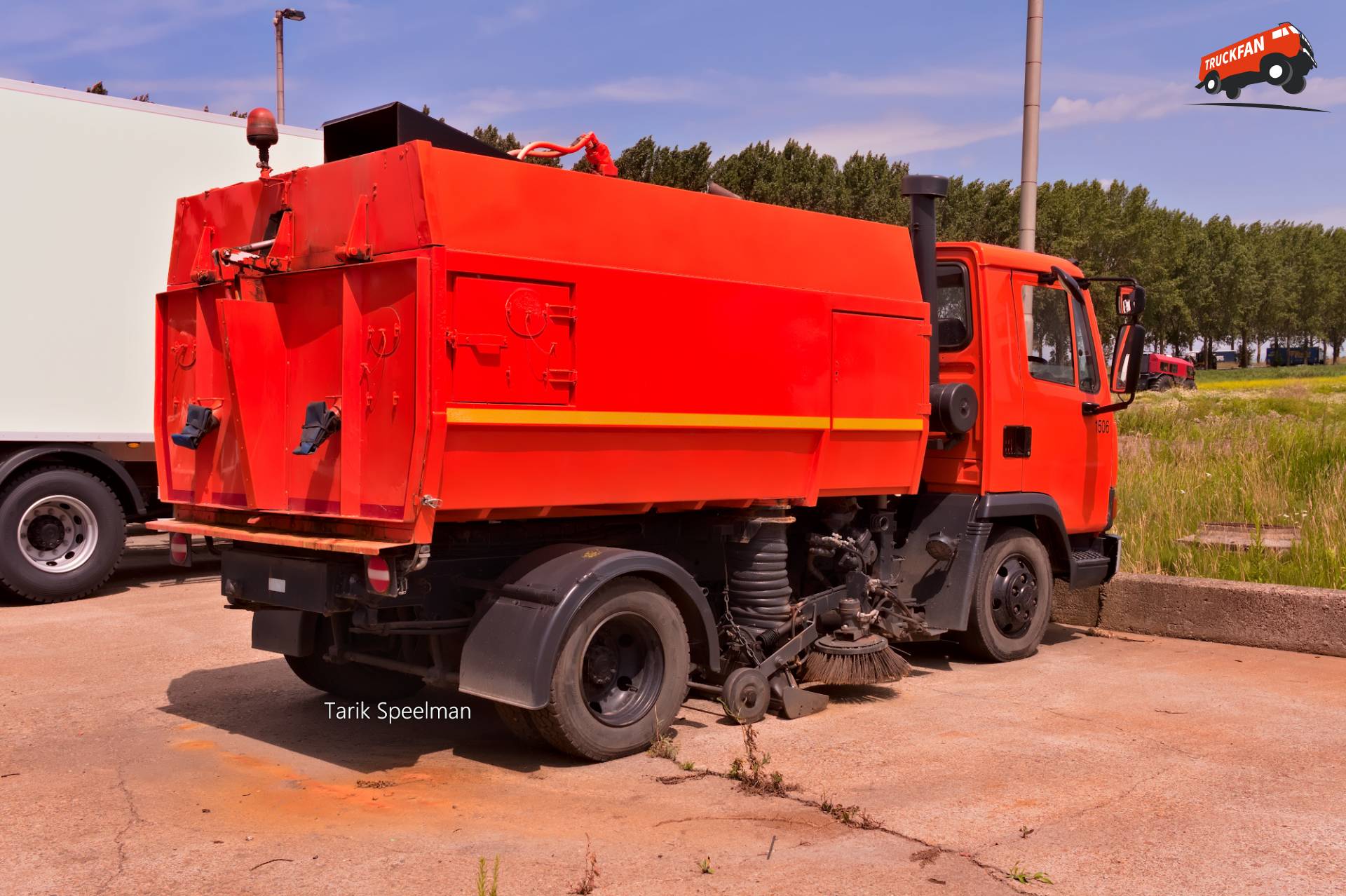DAF 45 Veegmachine bij PK Trucks