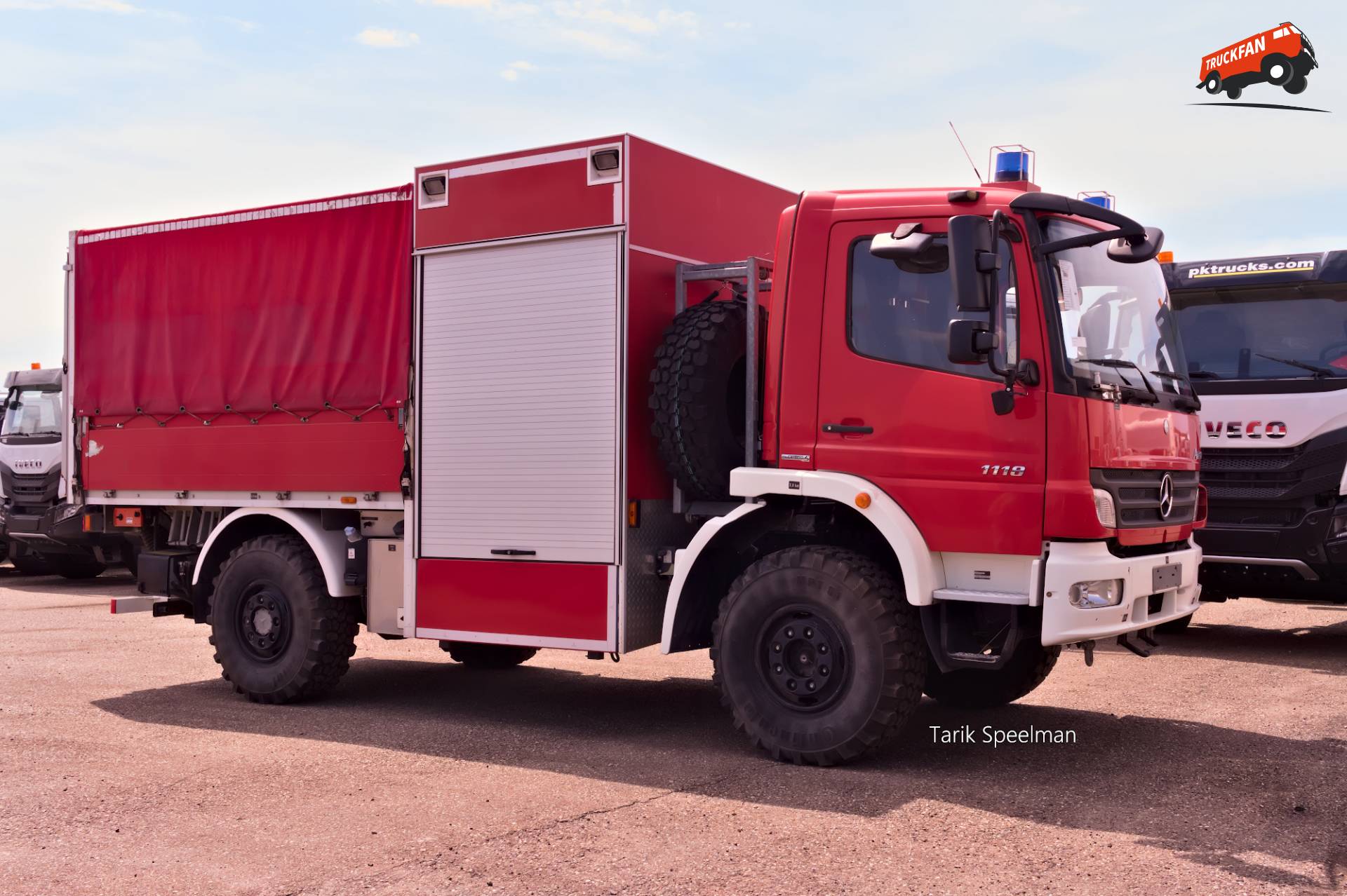 Mercedes-Benz Atego brandweerauto bij PK Trucks