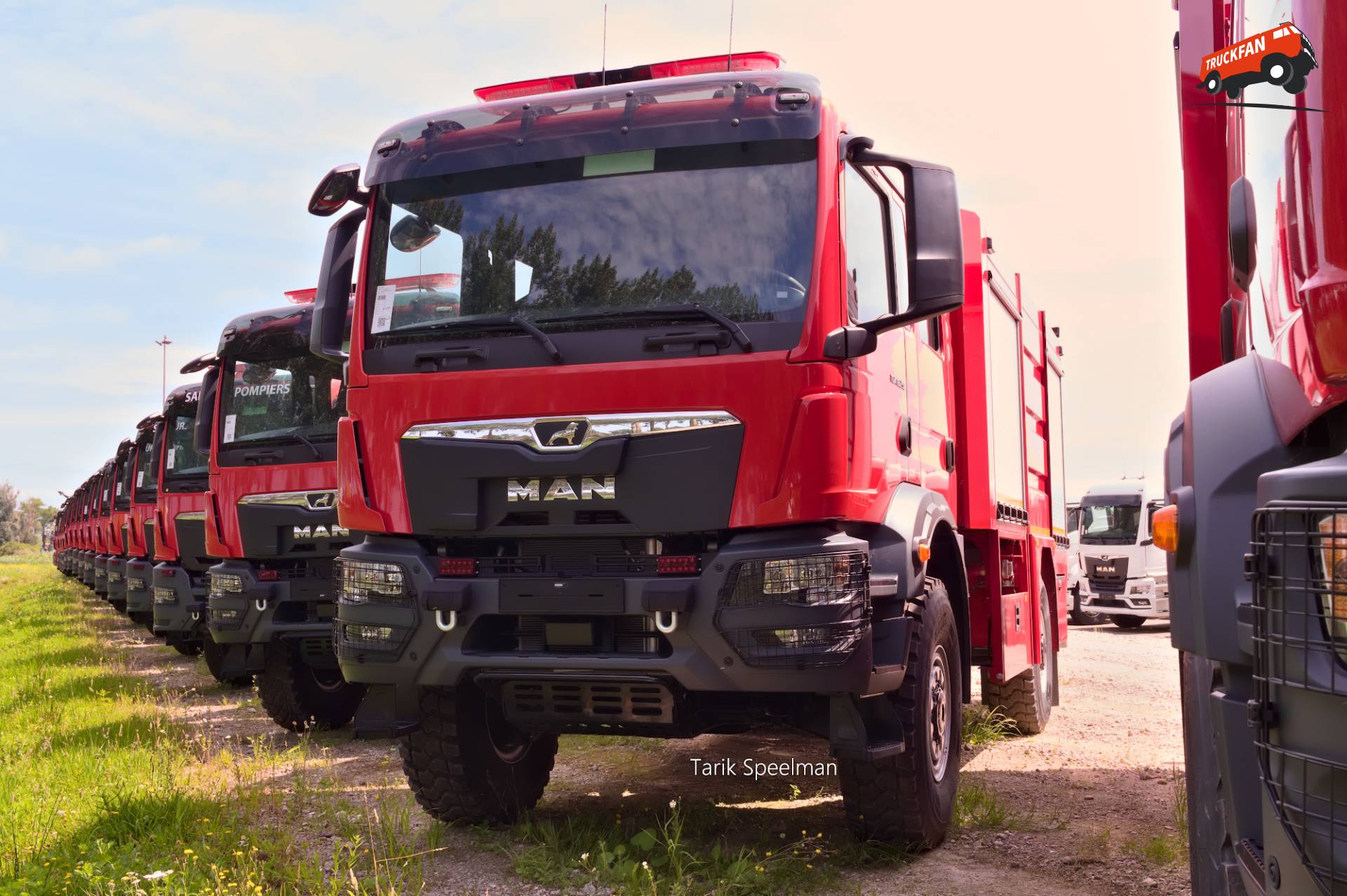 MAN TGS 3rd Gen 4x4 Brandweerwagen
