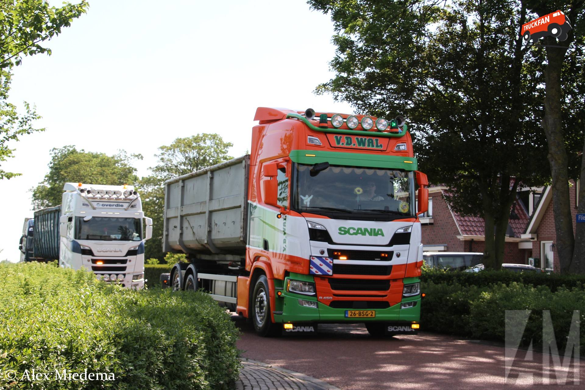 Van der Wal Transport Scania R450 Truck