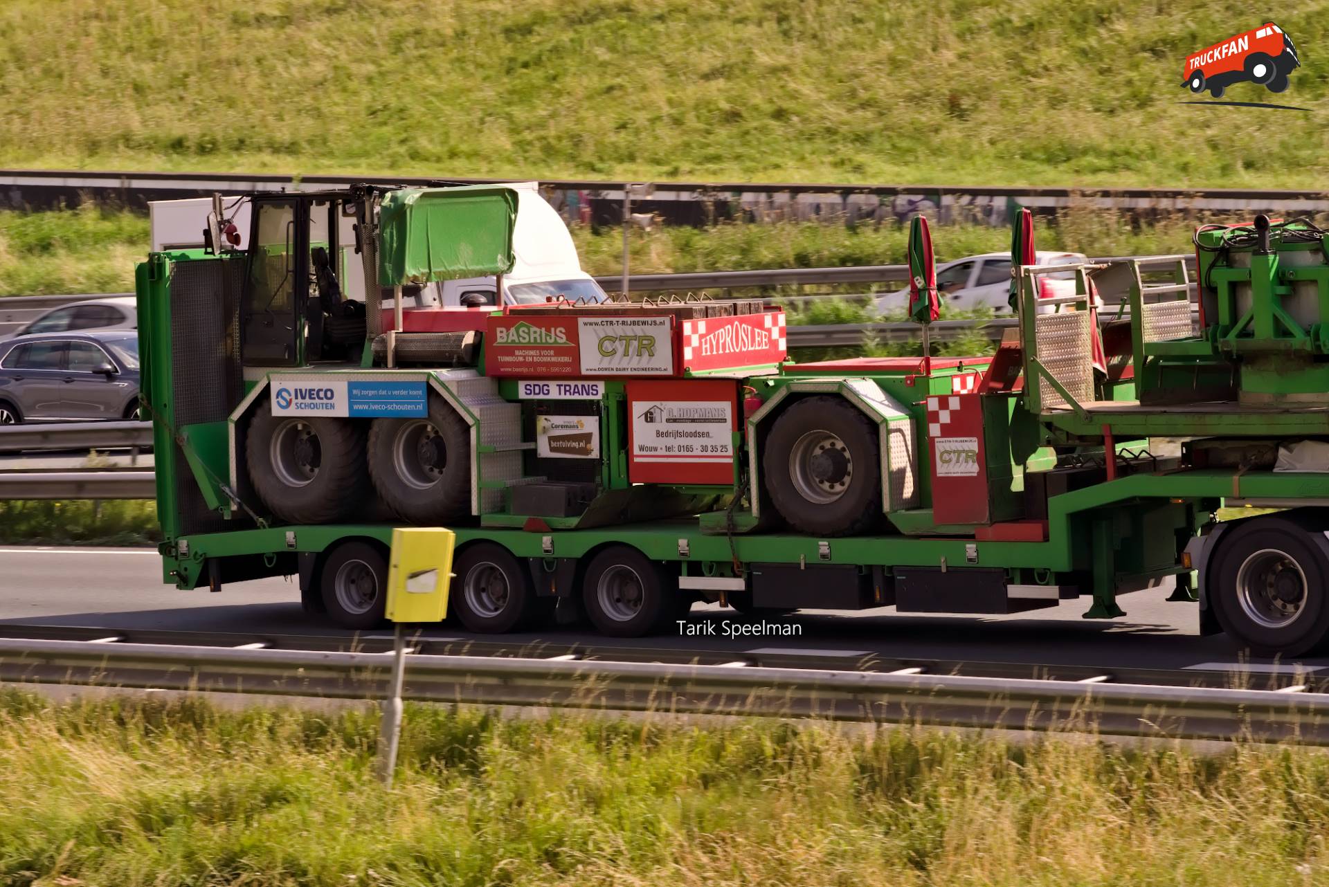 Iveco Stralis truck with license 14-BDV-8