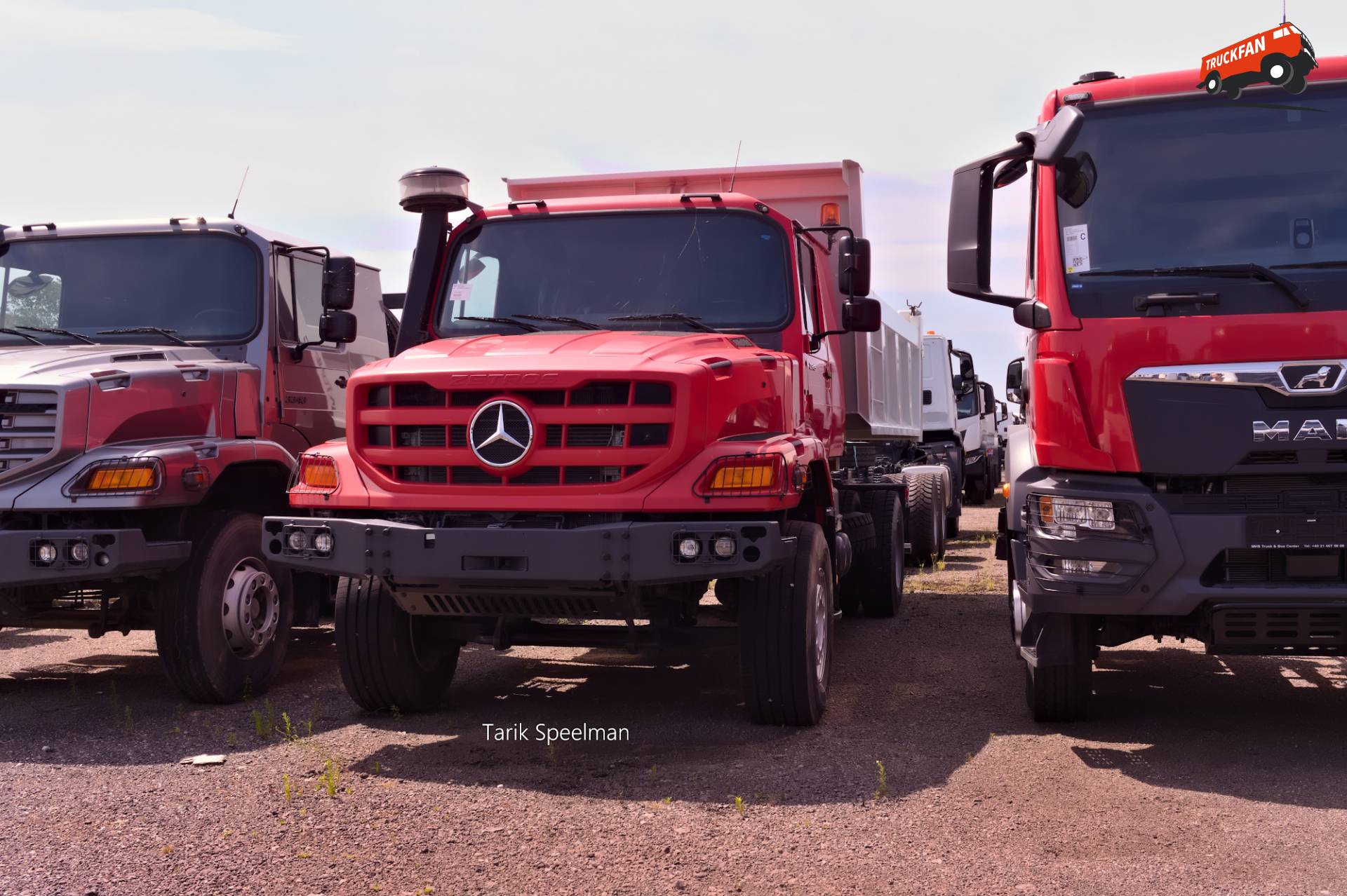 Mercedes-Benz Zetros kipper bij PK Trucks