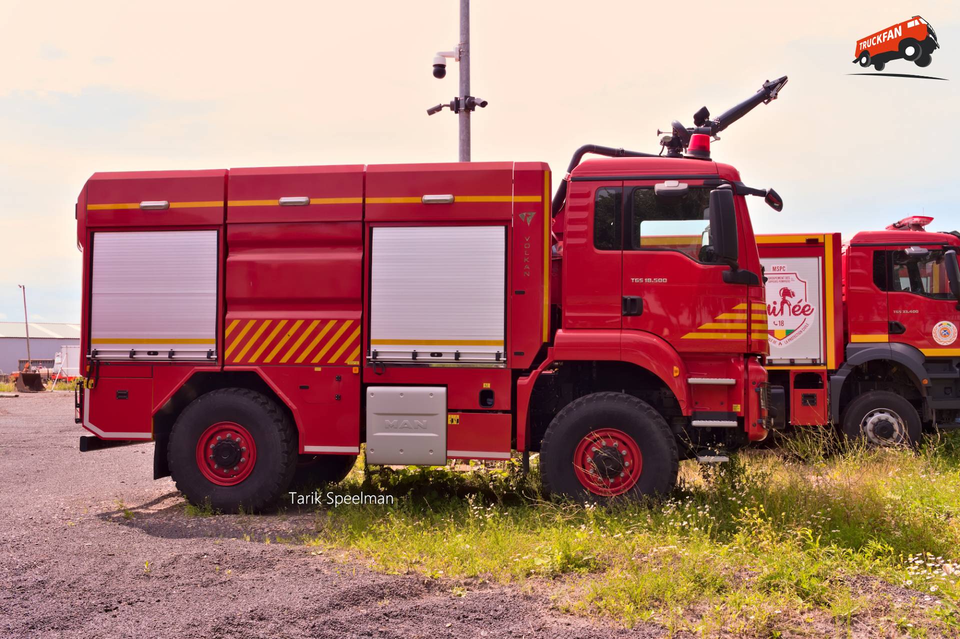 MAN TGS 2nd Gen Brandweer Vliegtuigtransport
