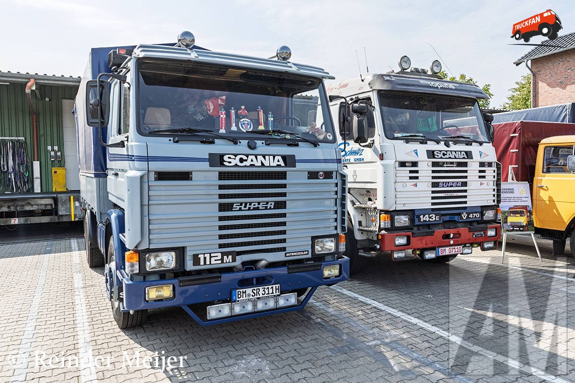 Oldtimertreffen in Birgden met Scania 112 en 143