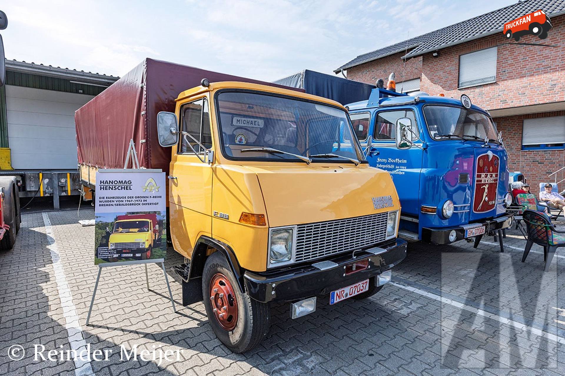 Oldtimertreffen in Birgden met Hanomag-Henschel F86