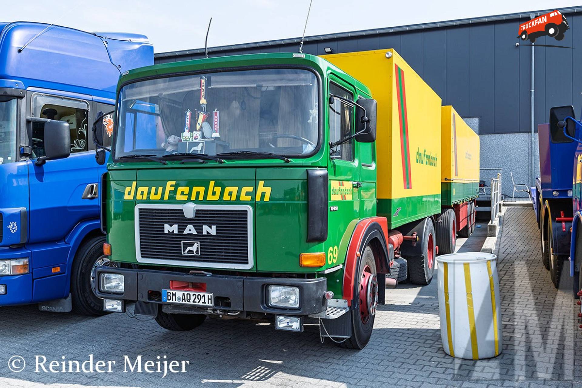 MAN F8 oldtimer bij oldtimertreffen in Birgden