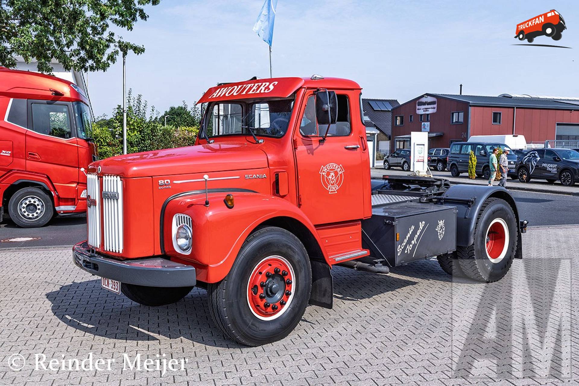 Scania L80 op oldtimertreffen in Birgden