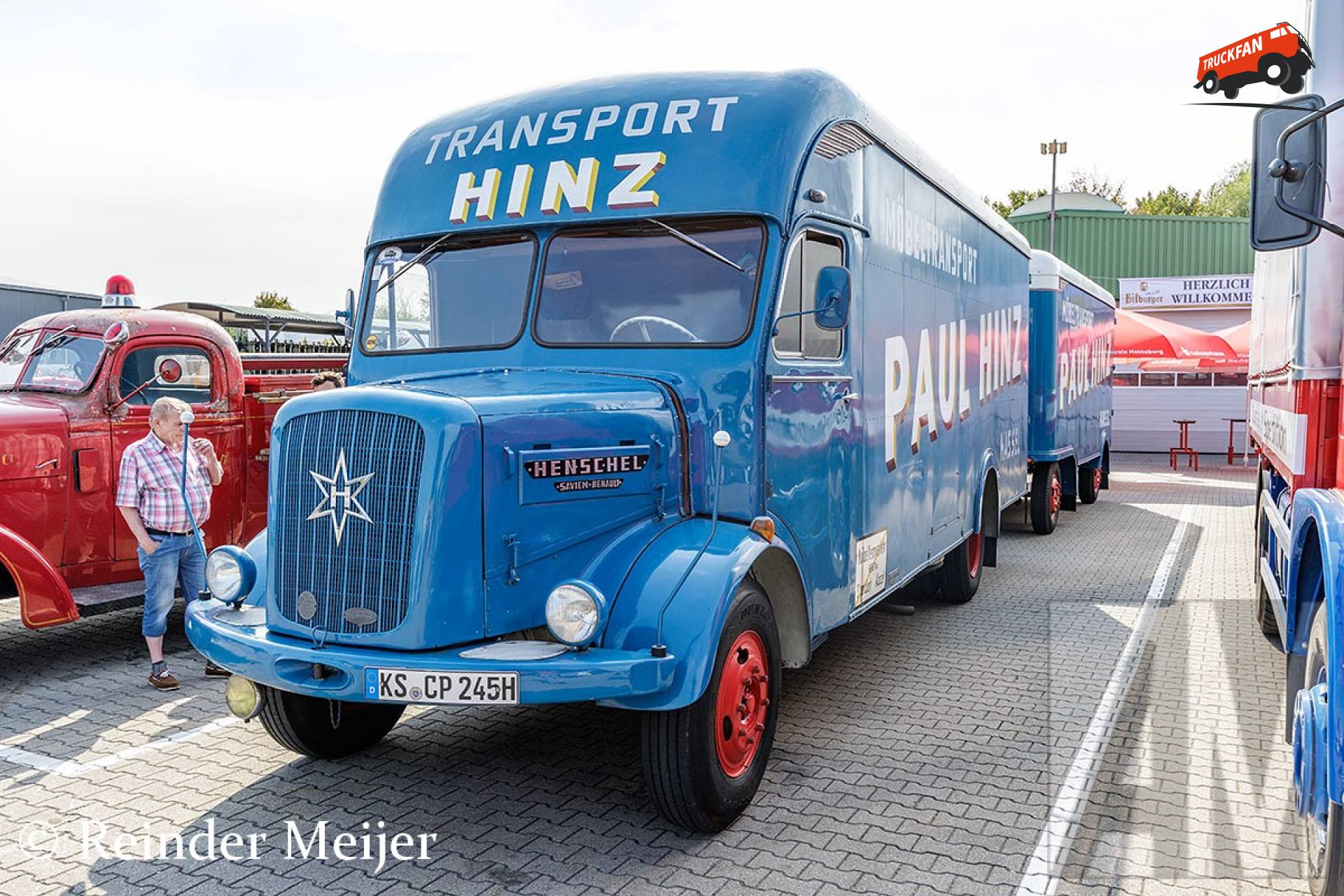 Henschel met Ackermann opbouw van Paul Hinz