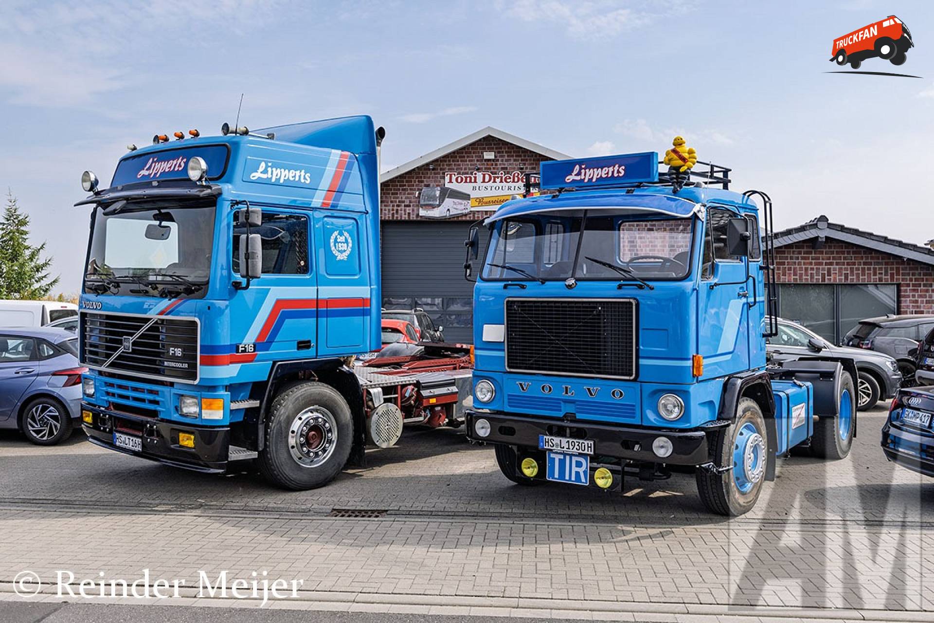 Volvo F88 en F16 op evenement in Birgden
