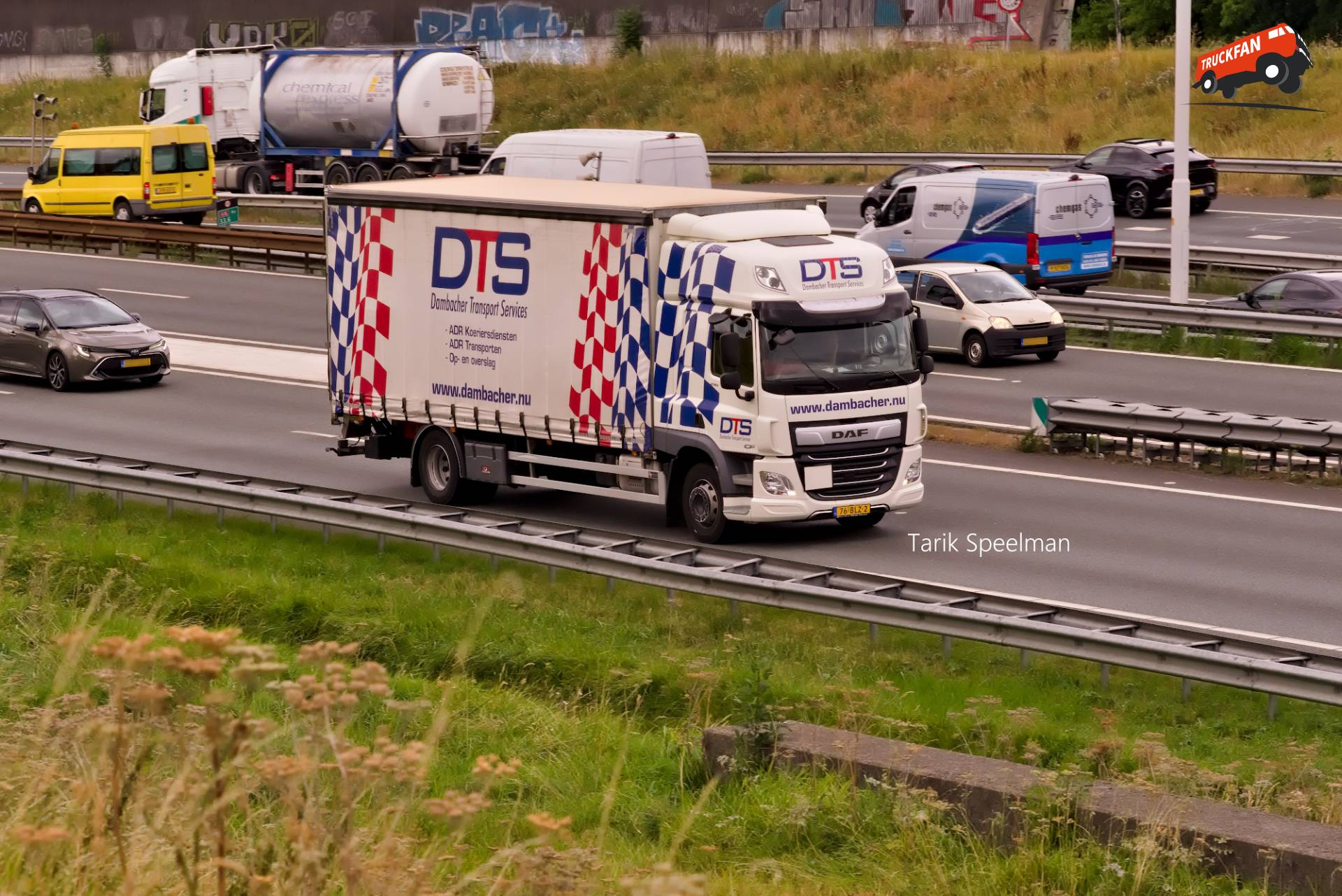 DAF CF Euro 6 vrachtwagen met kenteken 76-BLZ-2