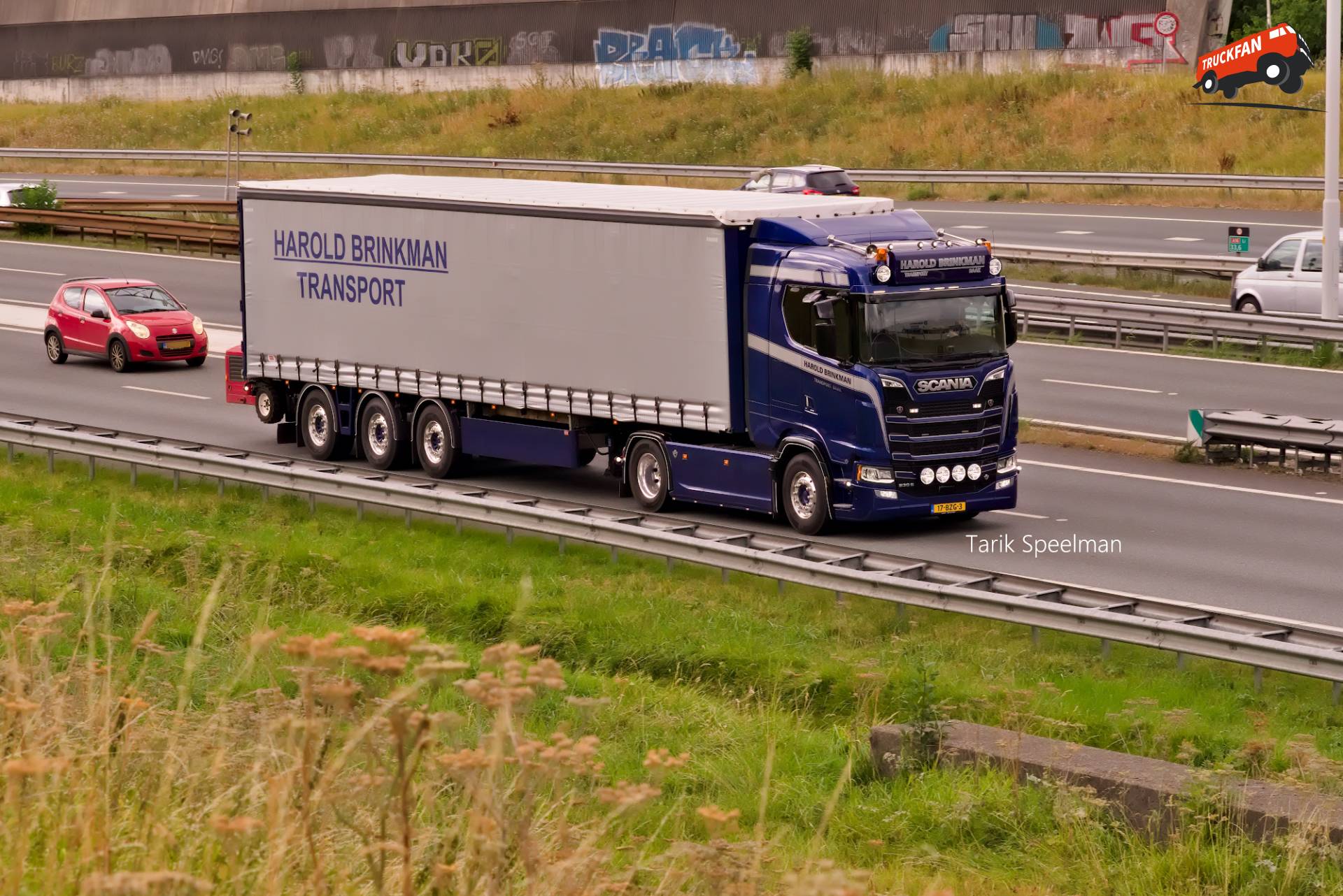 Scania 530S vrachtwagen met kenteken 17-BZG-3